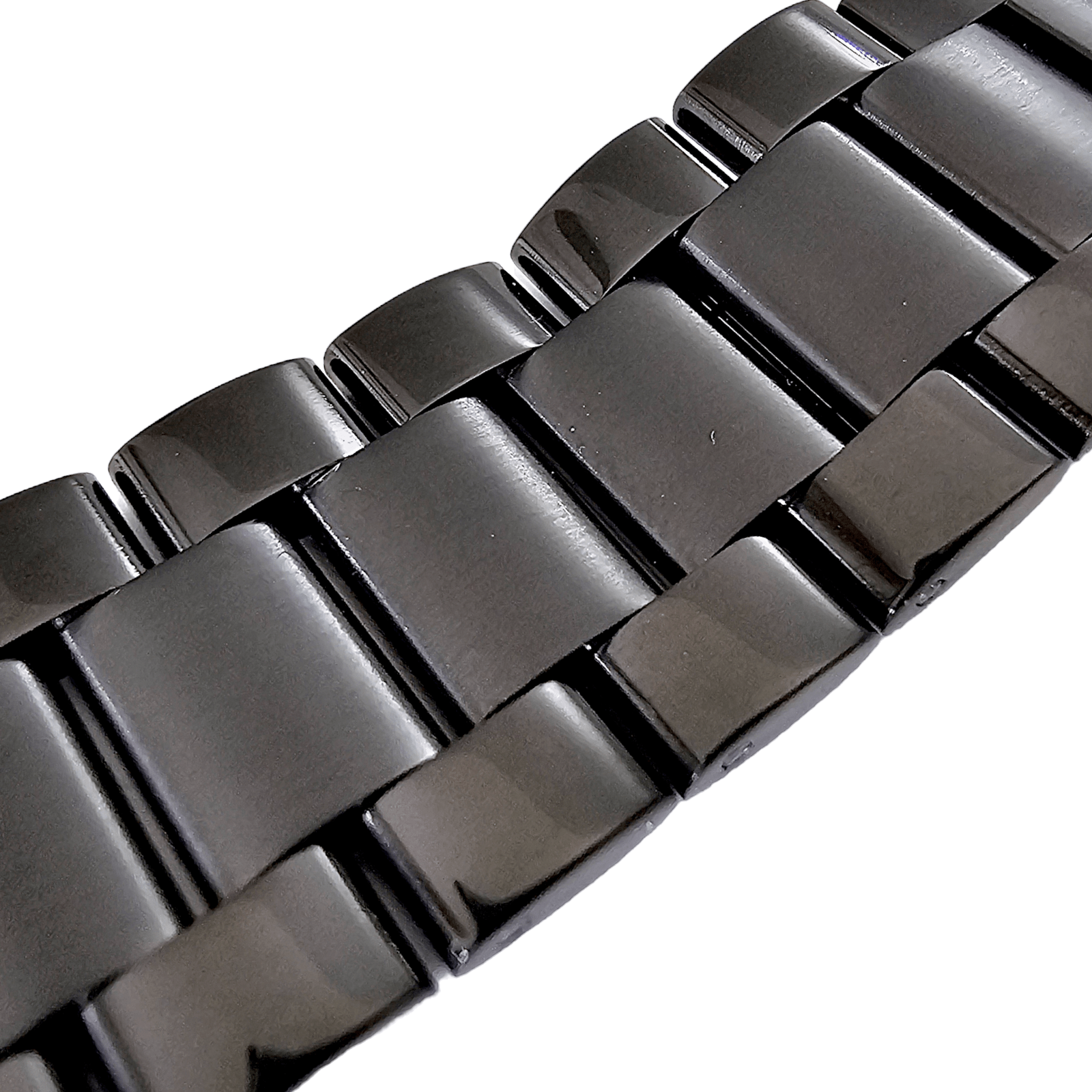 Prestige 316L Srainless Steel Solid Watch Bracelet 18mm 20mm 22mm 24mm PVD Black - Wrist Envy
