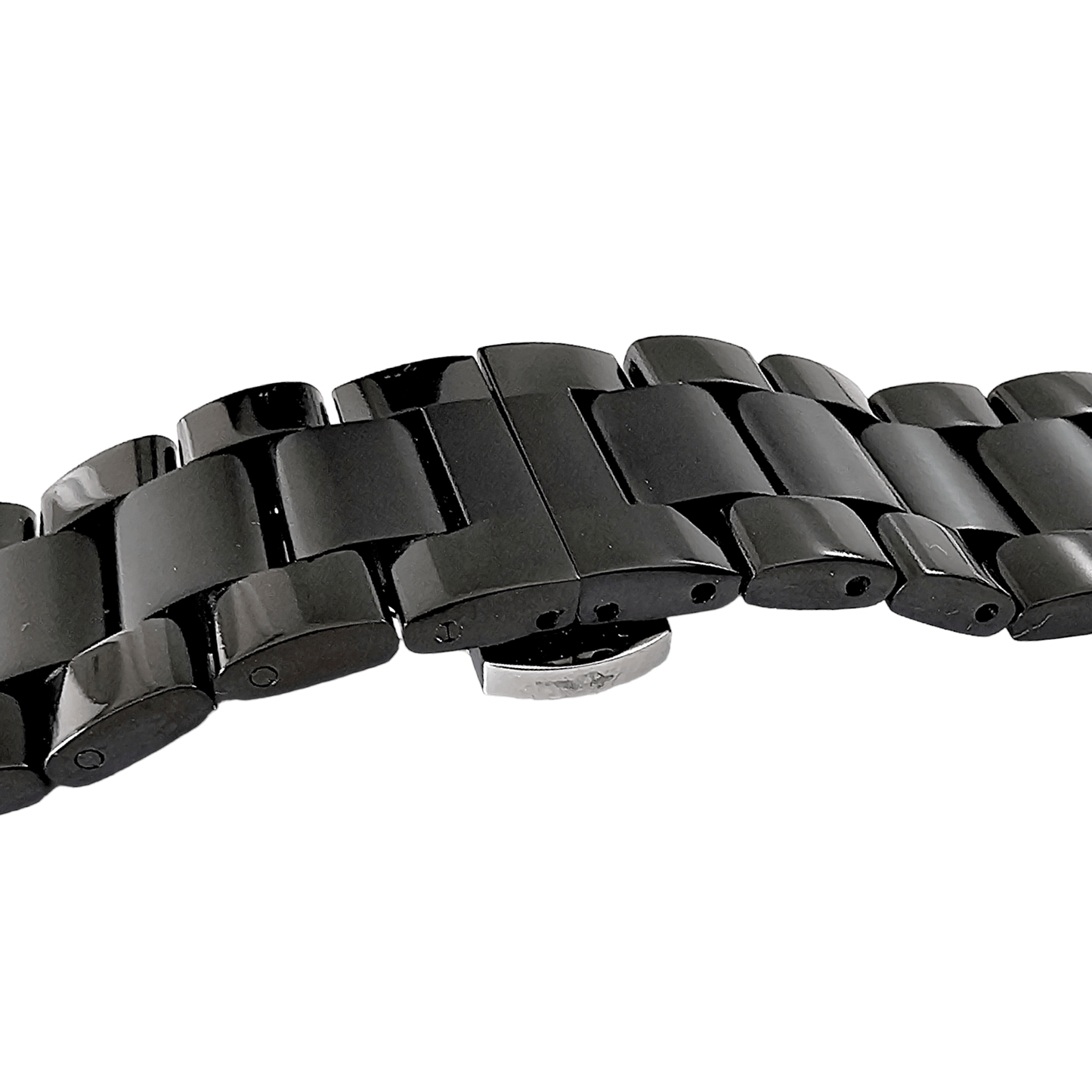 Prestige 316L Srainless Steel Solid Watch Bracelet 18mm 20mm 22mm 24mm PVD Black - Wrist Envy