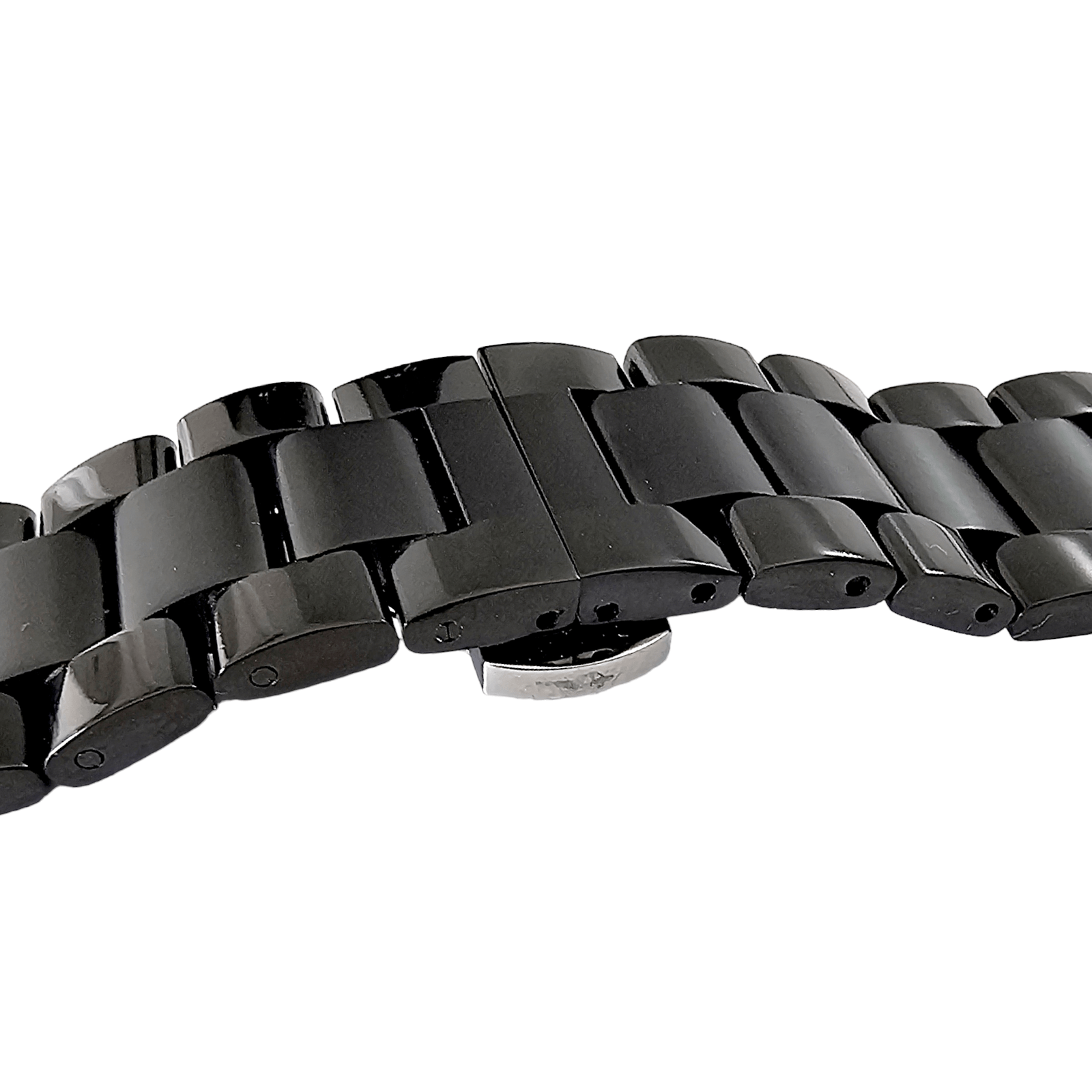 Prestige 316L Srainless Steel Solid Watch Bracelet 18mm 20mm 22mm 24mm PVD Black - Wrist Envy