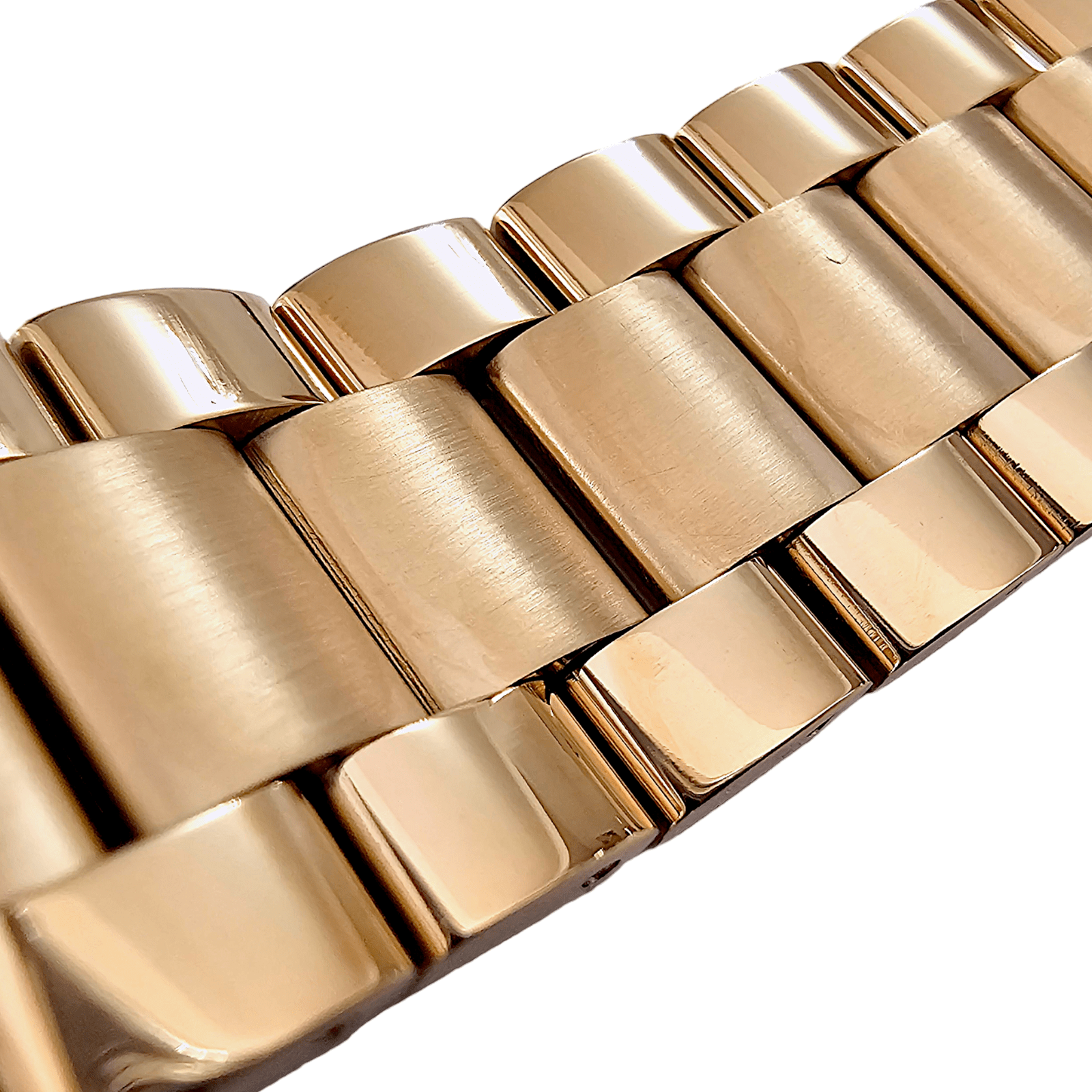 Prestige 316L Srainless Steel Solid Watch Bracelet 18mm 20mm 22mm 24mm PVD Rose Gold - Wrist Envy