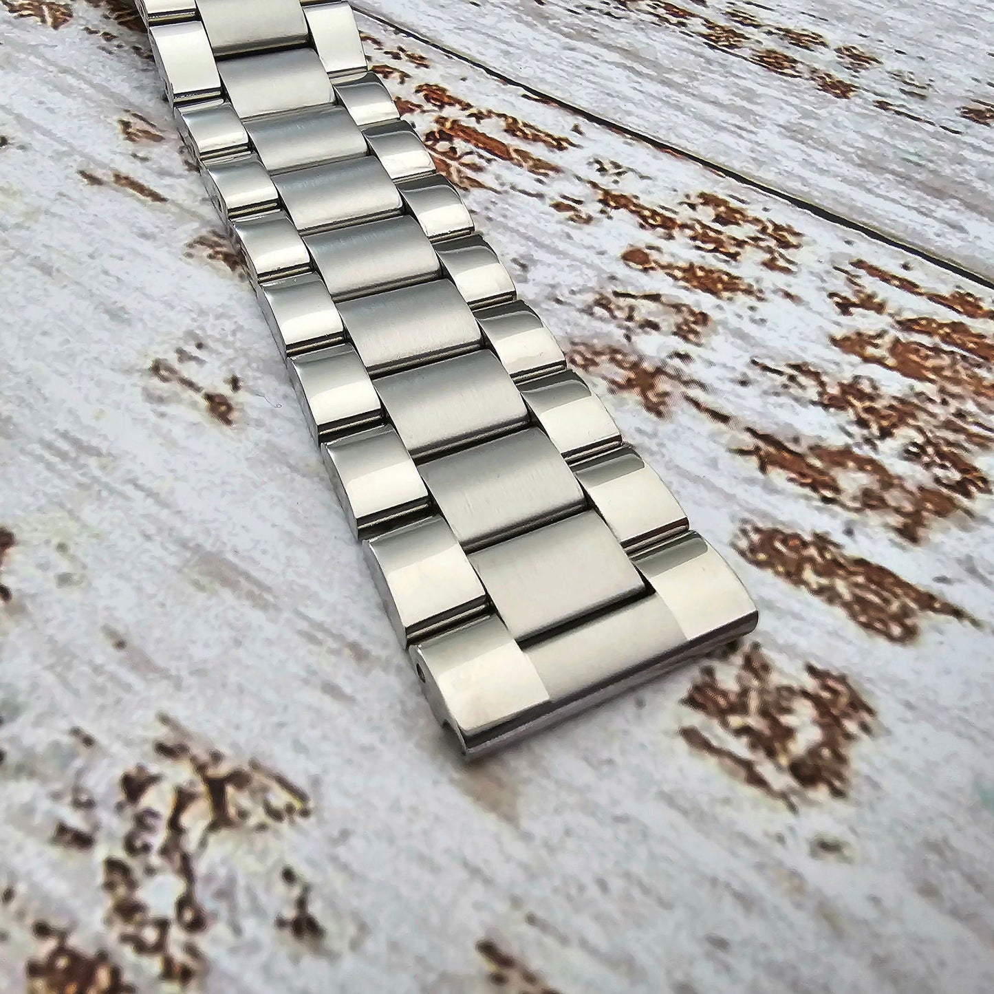 Prestige 316L Stainless Steel Solid Watch Bracelet 18mm 20mm 22mm 24mm - Wrist Envy