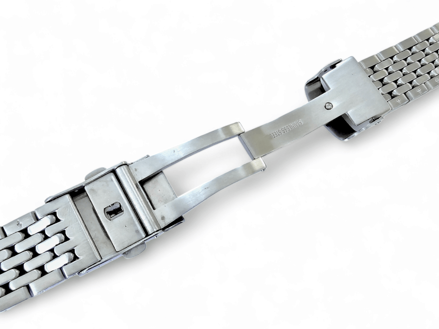 Prestige Beads of Rice Bracelet Watch Strap 316L Stainless Steel 18mm 20mm 22mm - Wrist Envy