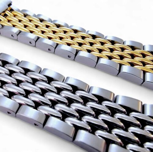 Prestige Beads of Rice Bracelet Watch Strap 316L Stainless Steel 18mm 20mm 22mm - Wrist Envy