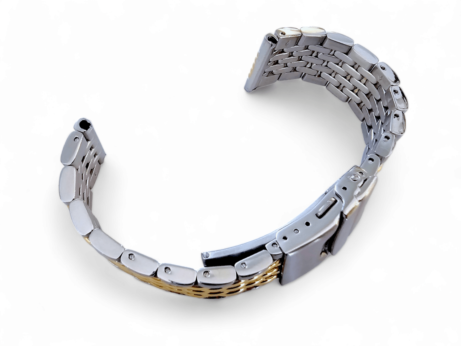 Prestige Beads of Rice Bracelet Watch Strap 316L Stainless Steel 18mm 20mm 22mm - Wrist Envy