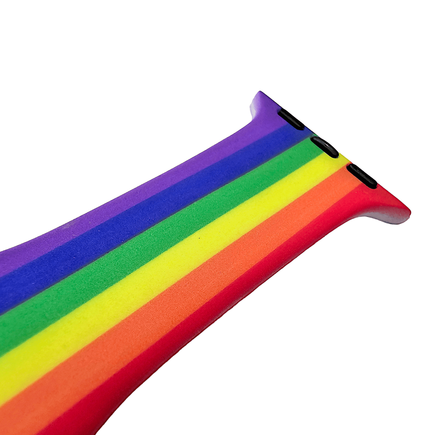 Rainbow Patterned Silicone Watch Strap For Apple Watch - Wrist Envy