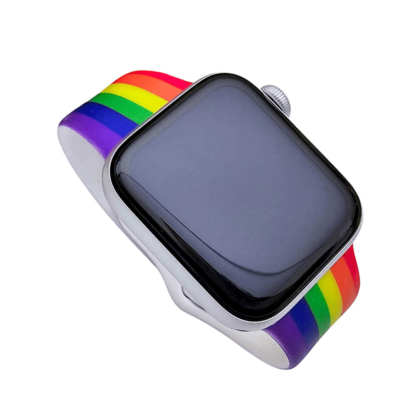 Rainbow Patterned Silicone Watch Strap For Apple Watch - Wrist Envy