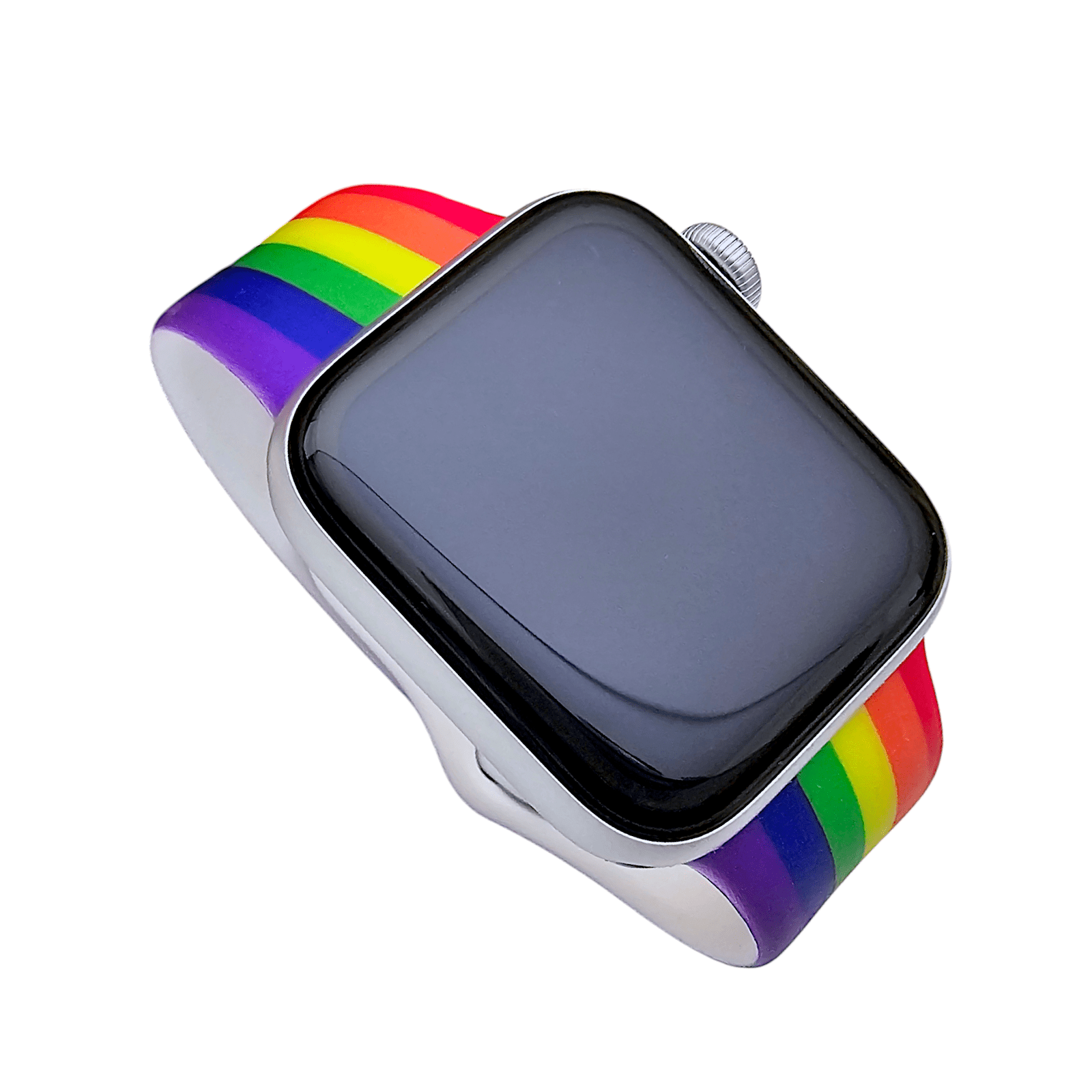 Rainbow Patterned Silicone Watch Strap For Apple Watch - Wrist Envy