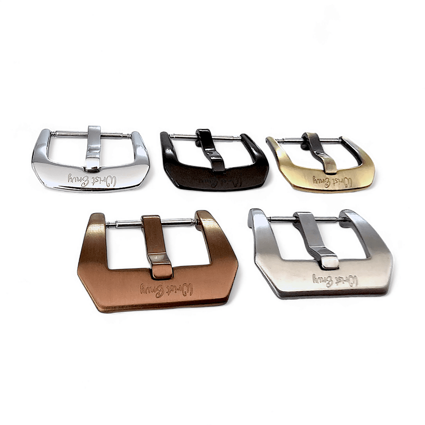 Replacement Stainless Steel Watch Buckle for Watch Straps 16mm 18mm 20mm - Wrist Envy