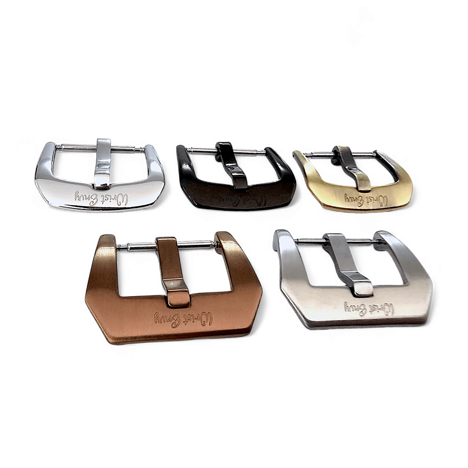 Replacement Stainless Steel Watch Buckle for Watch Straps 16mm 18mm 20mm - Wrist Envy