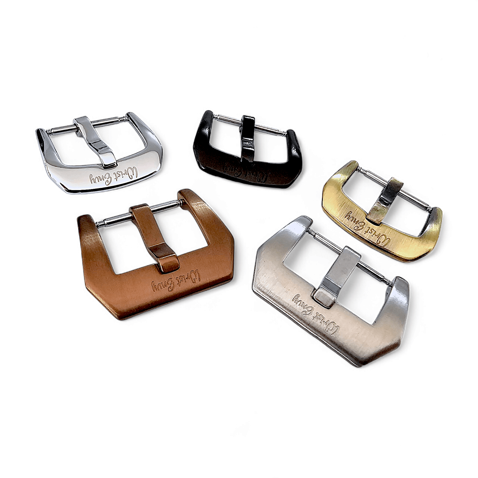 Replacement Stainless Steel Watch Buckle for Watch Straps 16mm 18mm 20mm - Wrist Envy