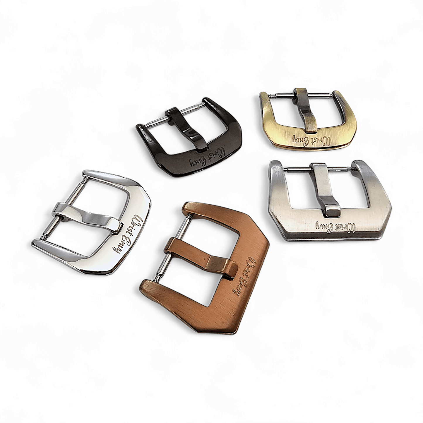 Replacement Stainless Steel Watch Buckle for Watch Straps 16mm 18mm 20mm - Wrist Envy