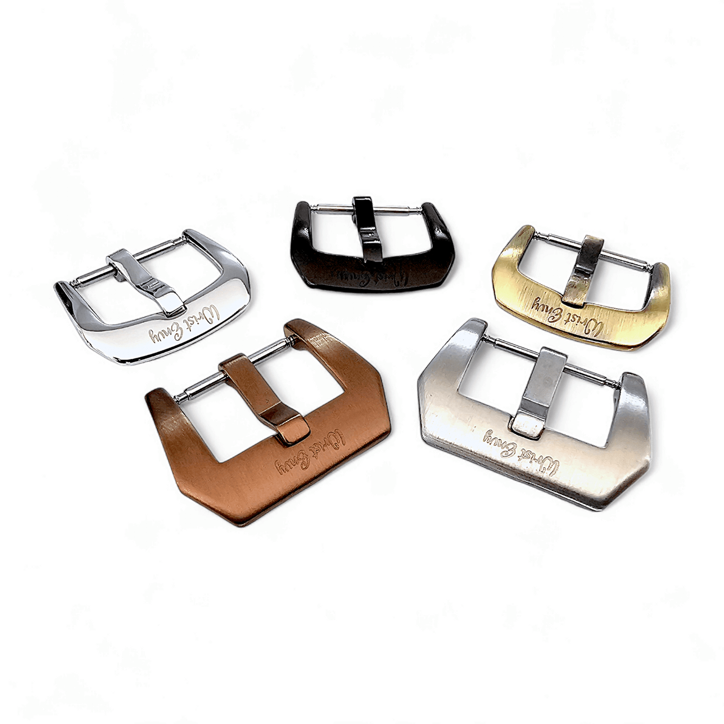 Replacement Stainless Steel Watch Buckle for Watch Straps 16mm 18mm 20mm - Wrist Envy