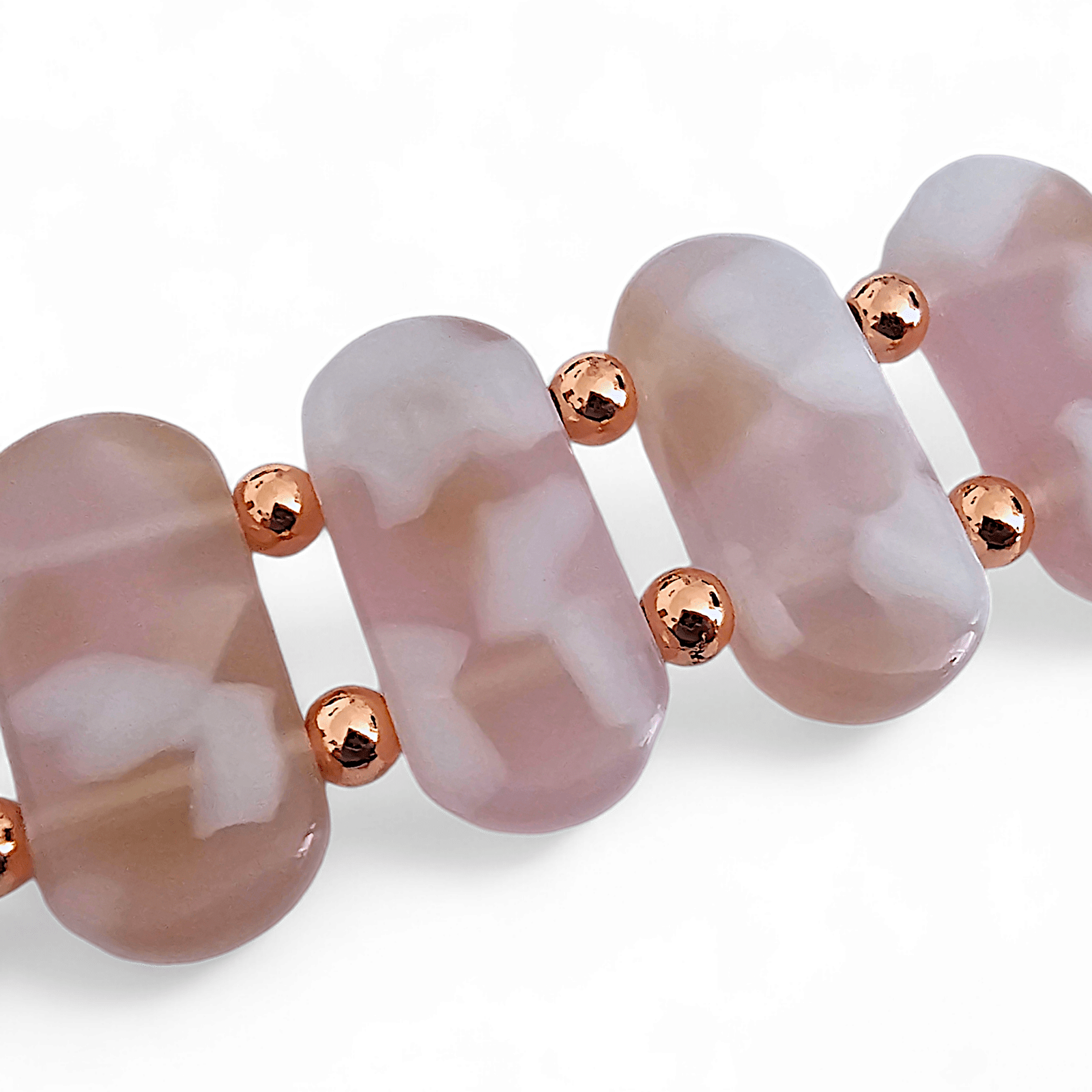 Resin Stretch Bracelet for Apple Watch Pink - Wrist Envy