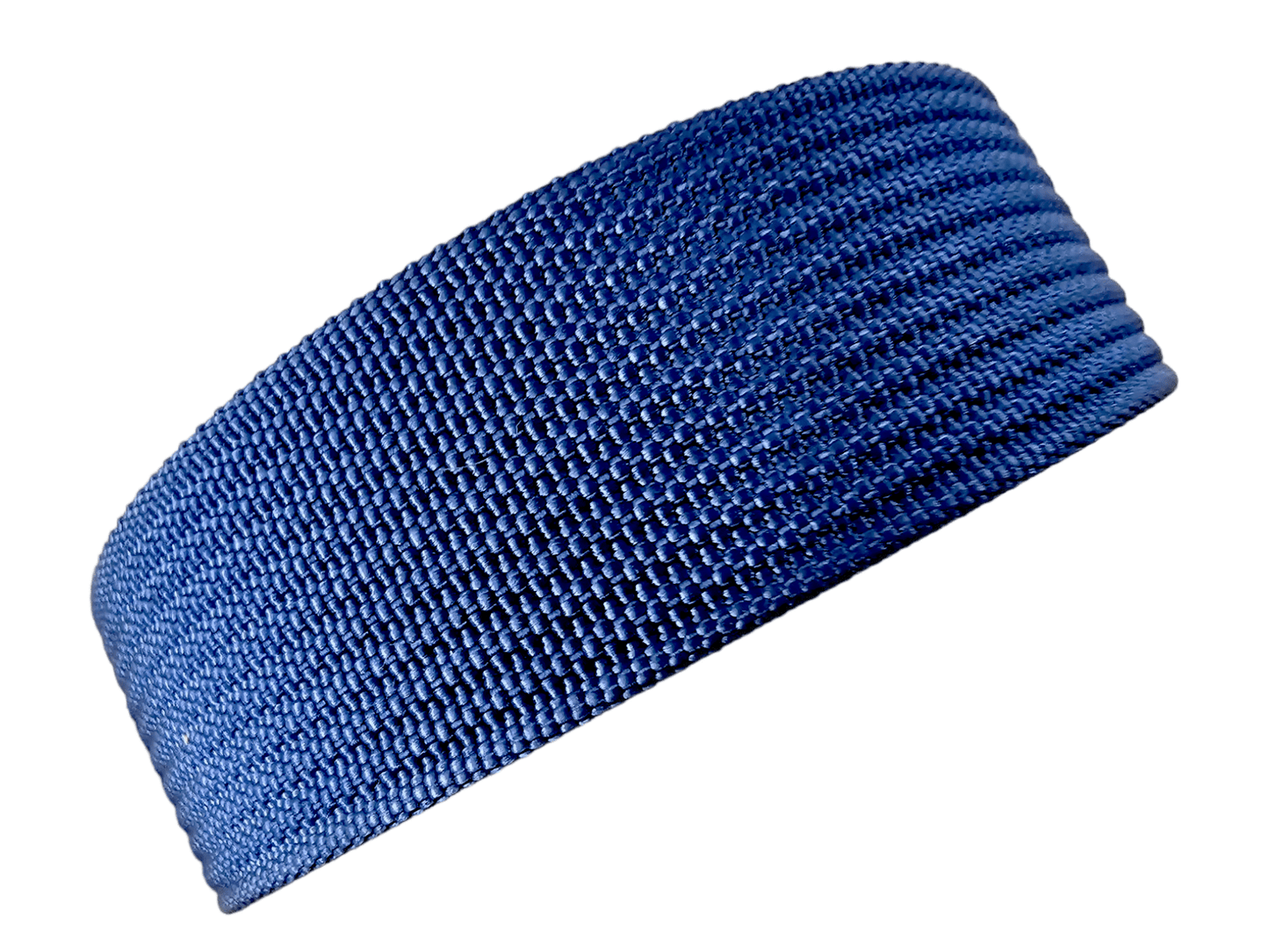 Ribbed Military Tudor Style Buckle Premium Nylon Watch Strap Band 20mm 22mm Blue - Wrist Envy