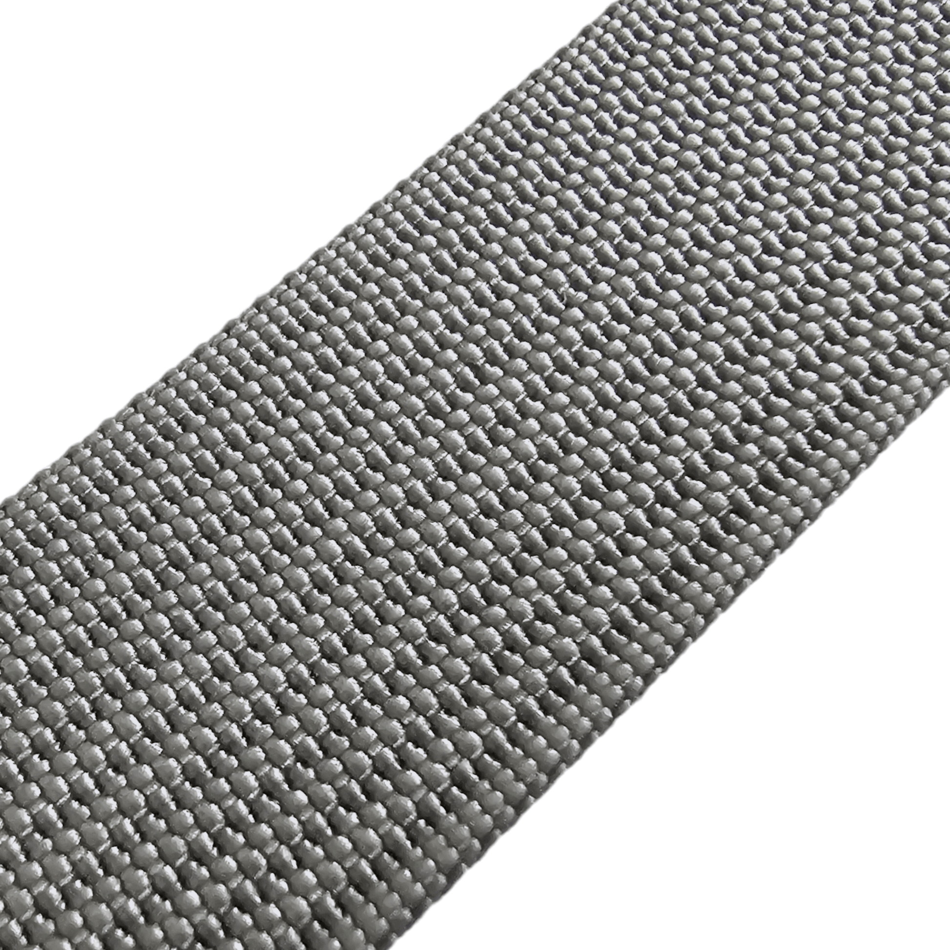 Ribbed Military Tudor Style Buckle Premium Nylon Watch Strap Band 20mm 22mm Grey - Wrist Envy