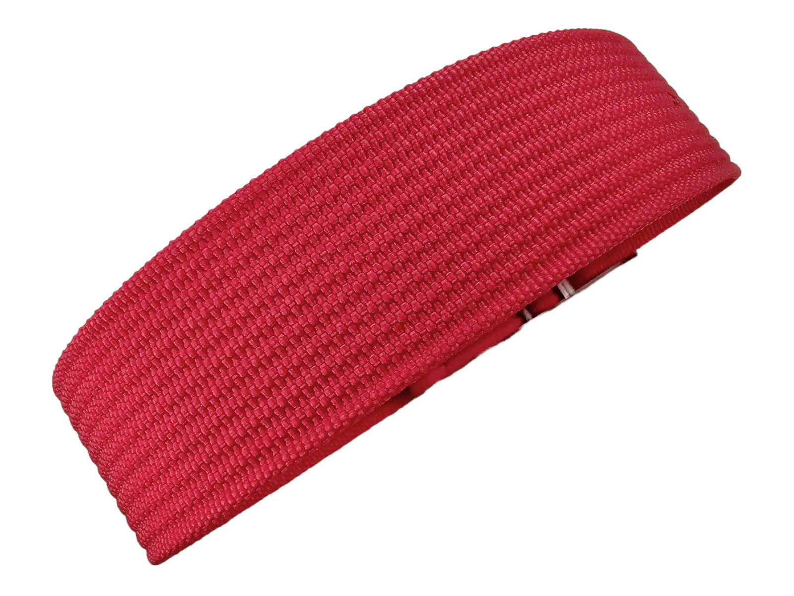 Ribbed Military Tudor Style Buckle Premium Nylon Watch Strap Band 20mm 22mm Red - Wrist Envy