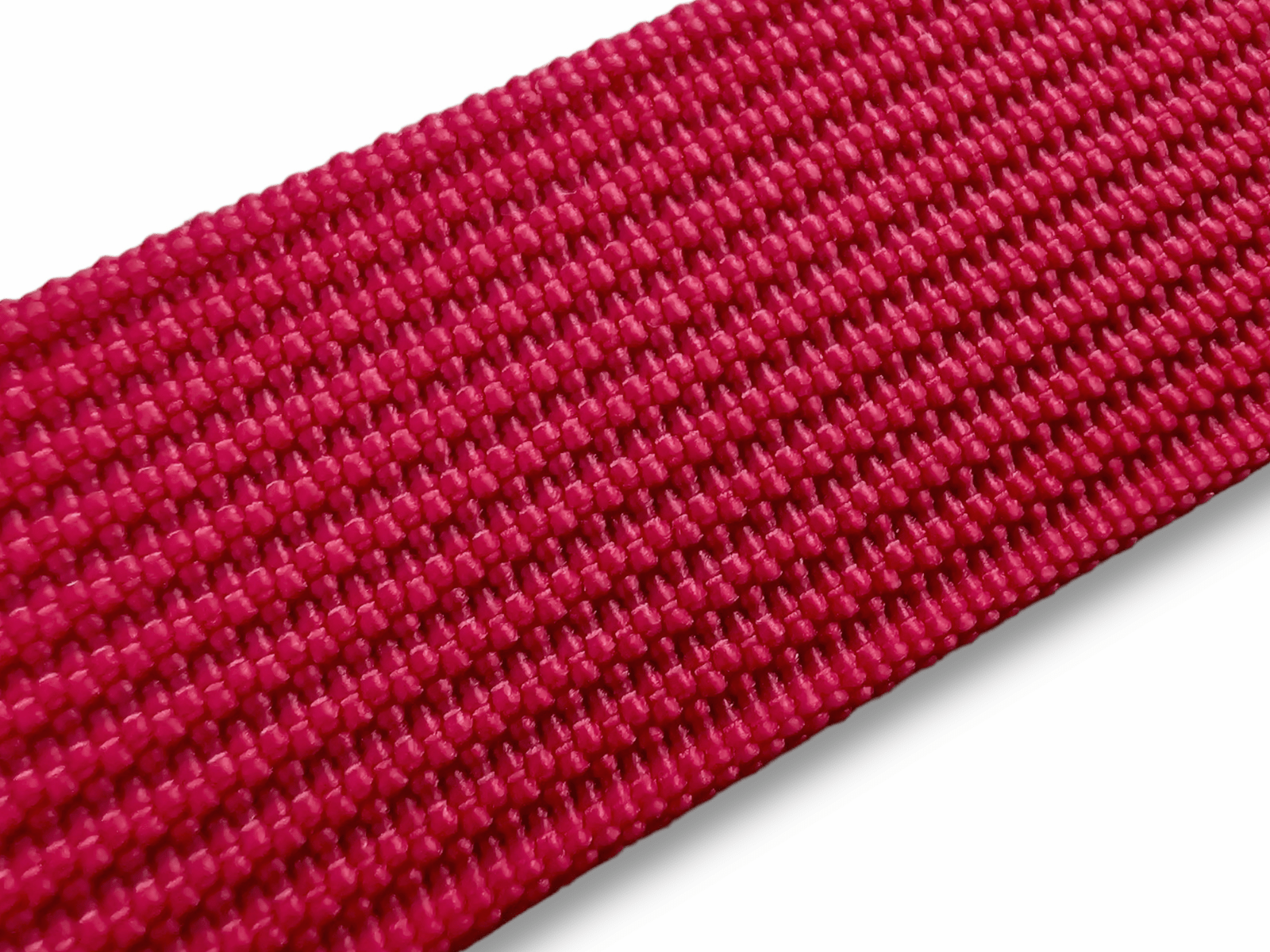Ribbed Military Tudor Style Buckle Premium Nylon Watch Strap Band 20mm 22mm Red - Wrist Envy
