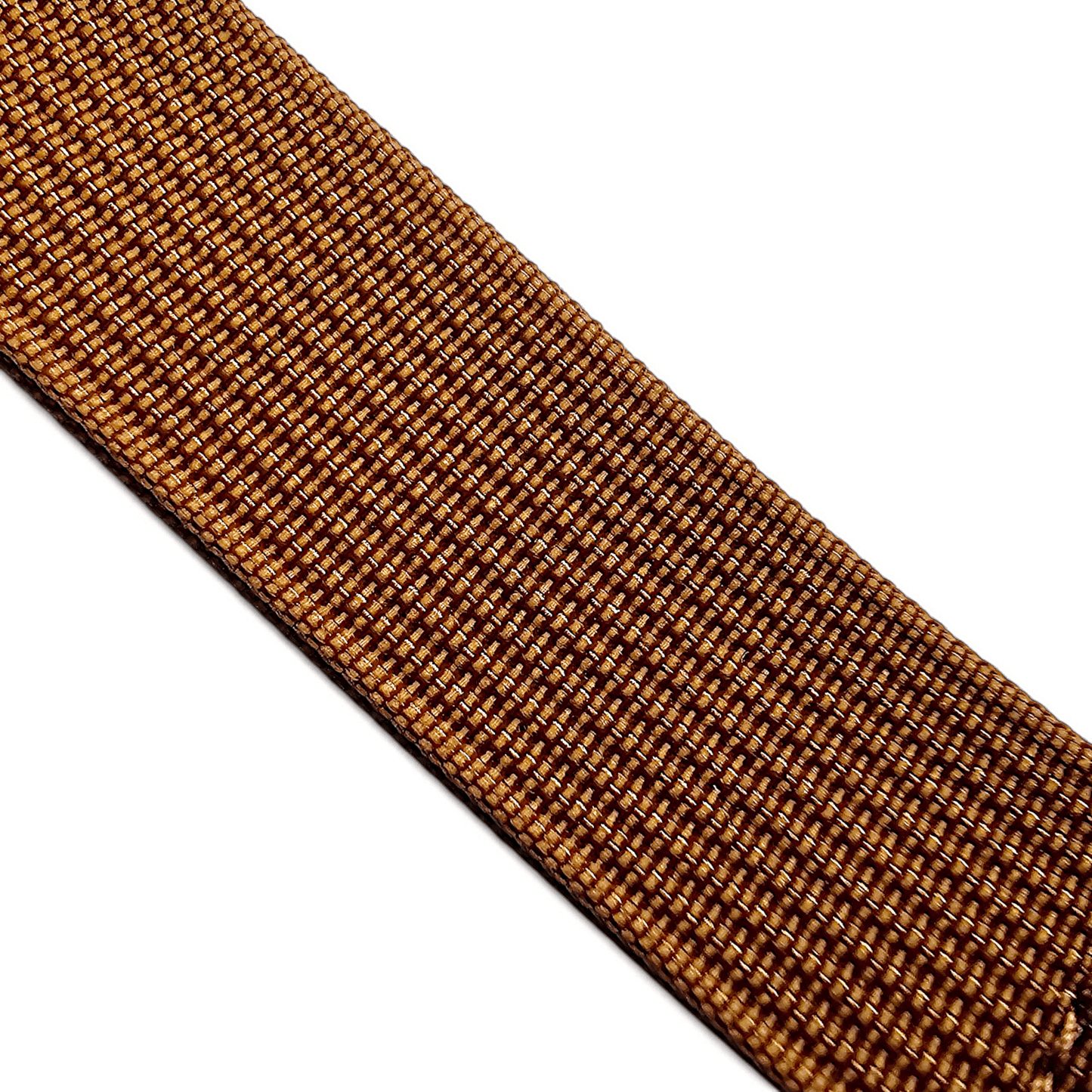 Ribbed Upgraded Nylon Military Watch Strap 1.4mm Thick 20mm 22mm Brown - Wrist Envy