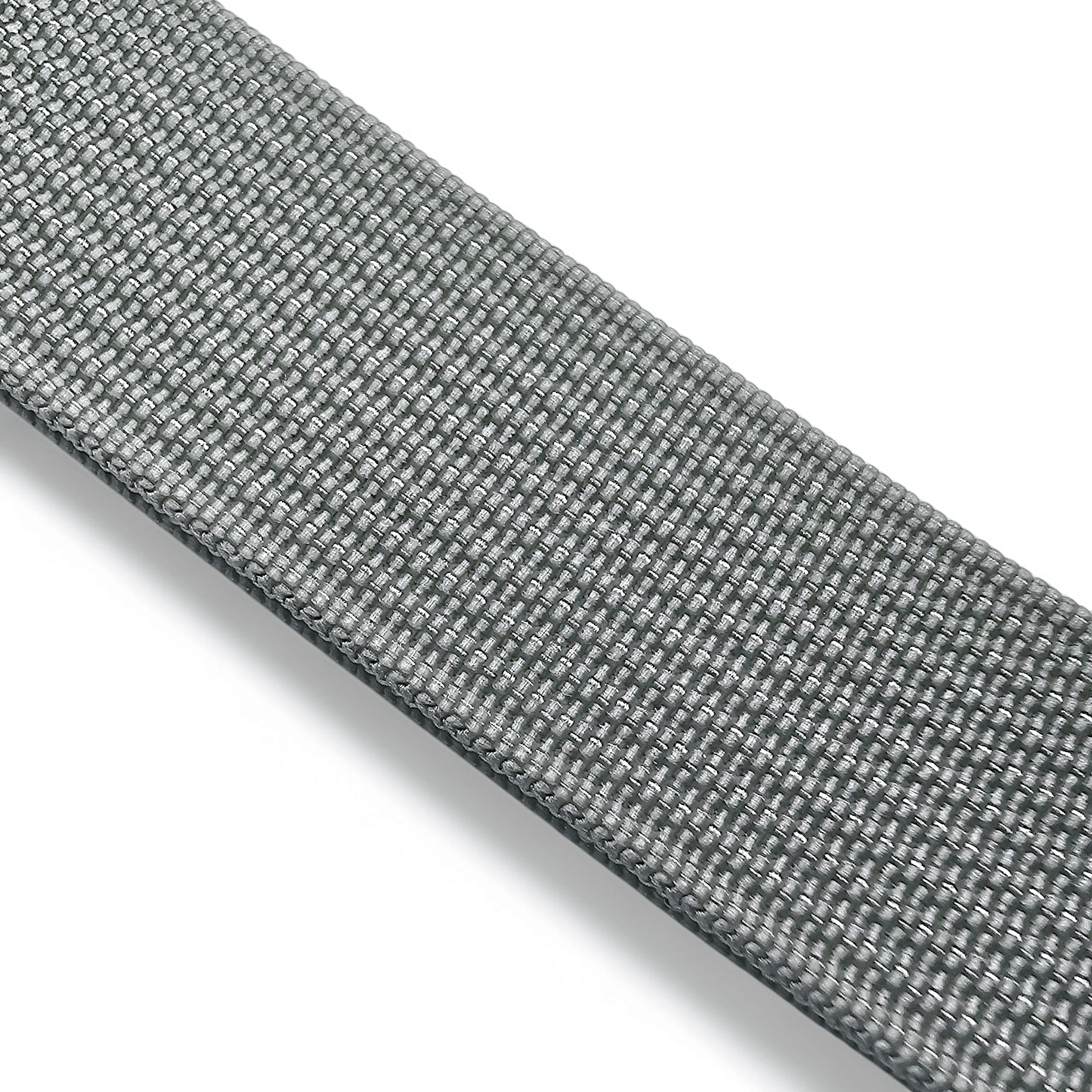 Ribbed Upgraded Nylon Military Watch Strap 1.4mm Thick 20mm 22mm Grey - Wrist Envy