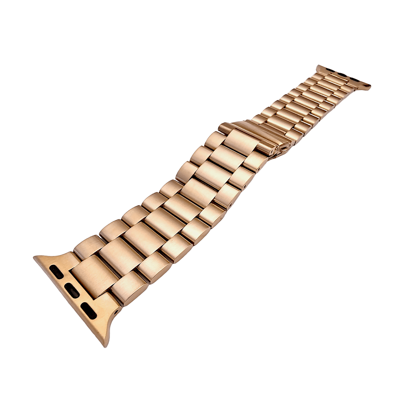 Rose Gold Classic Oyster bracelet for Apple Watch Strap Band - Wrist Envy