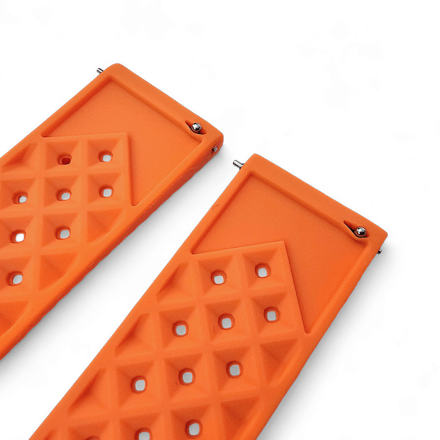 Rubber Divers Watch Strap Tropical Retro Quick Release 20mm 22mm - Wrist Envy