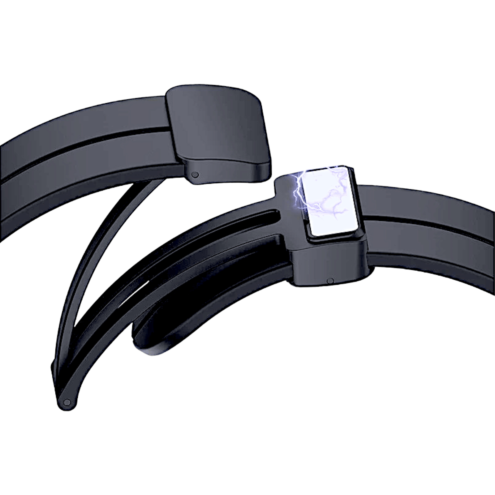 Rubber Watch Strap For Apple Watch Black - Wrist Envy