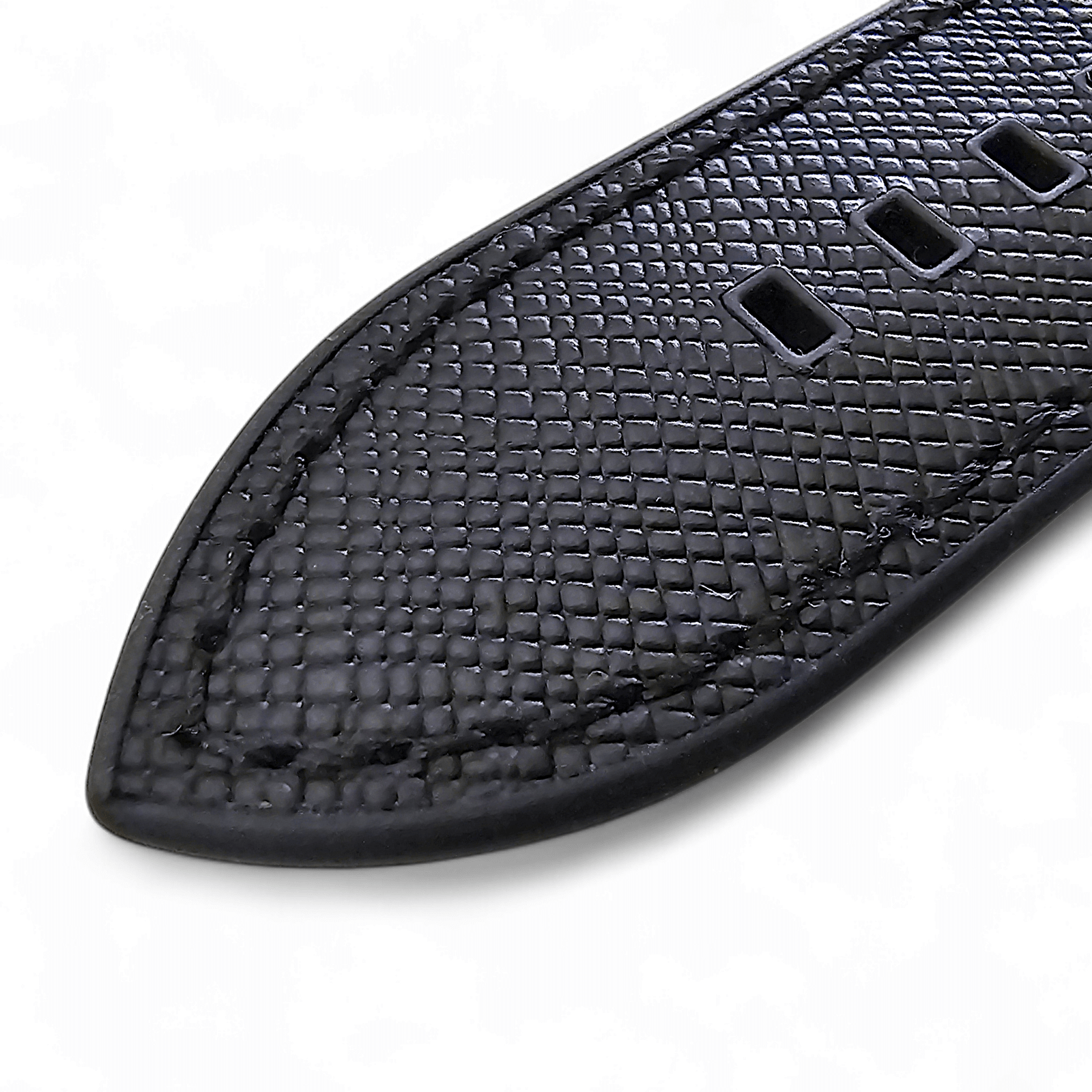 Saffiano Leather & FKM Rubber Watch Strap For Apple IWatch - Wrist Envy