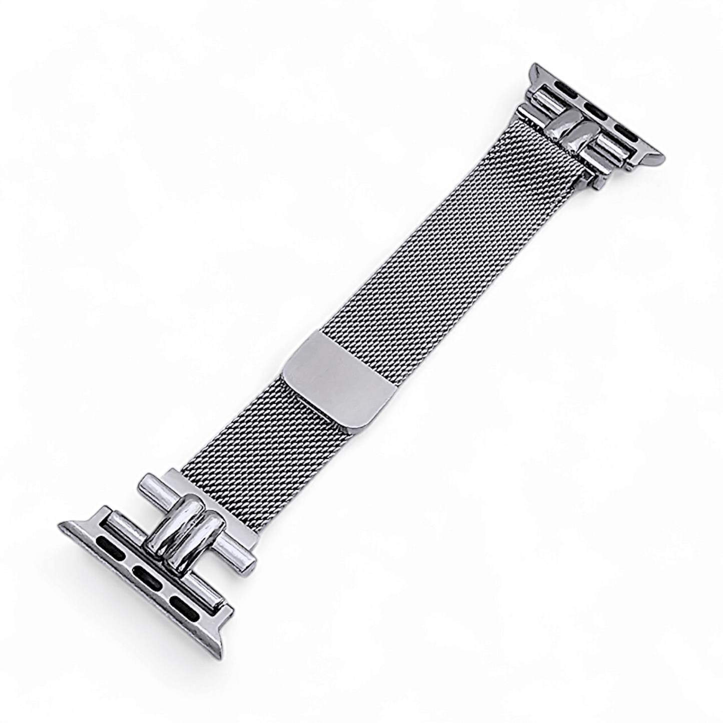 Sera Slim Milanese Mesh Bracelet for Apple Watch Silver - Wrist Envy