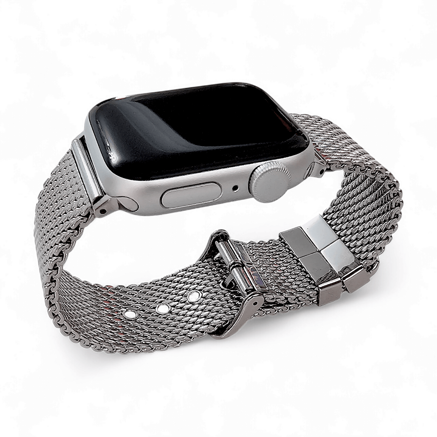 Shark Mesh 2.6mm Thick 316L Stainless Steel Bracelet For Apple Iwatch - Wrist Envy