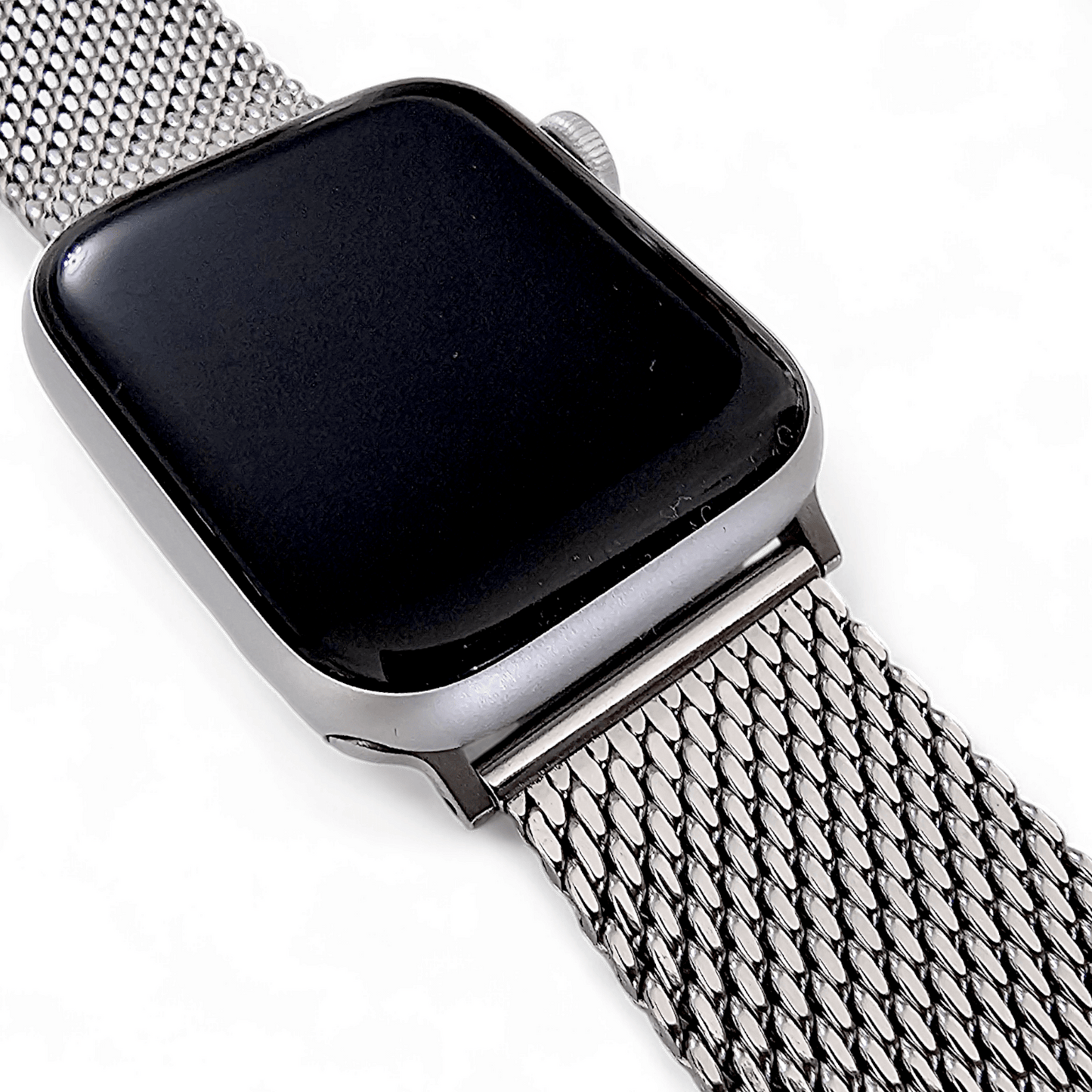 Shark Mesh 2.6mm Thick 316L Stainless Steel Bracelet For Apple Iwatch - Wrist Envy