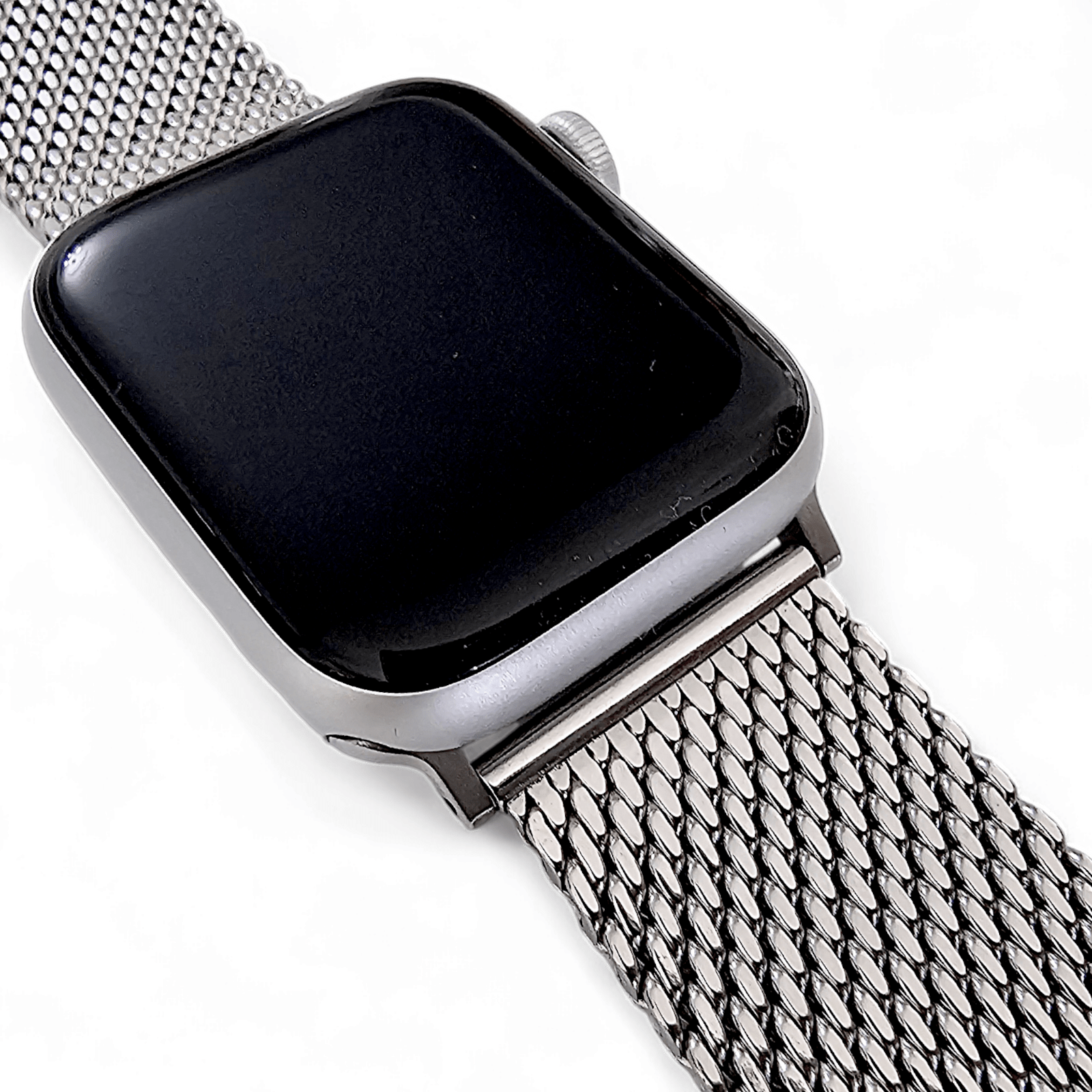 Shark Mesh 2.6mm Thick 316L Stainless Steel Bracelet For Apple Iwatch - Wrist Envy