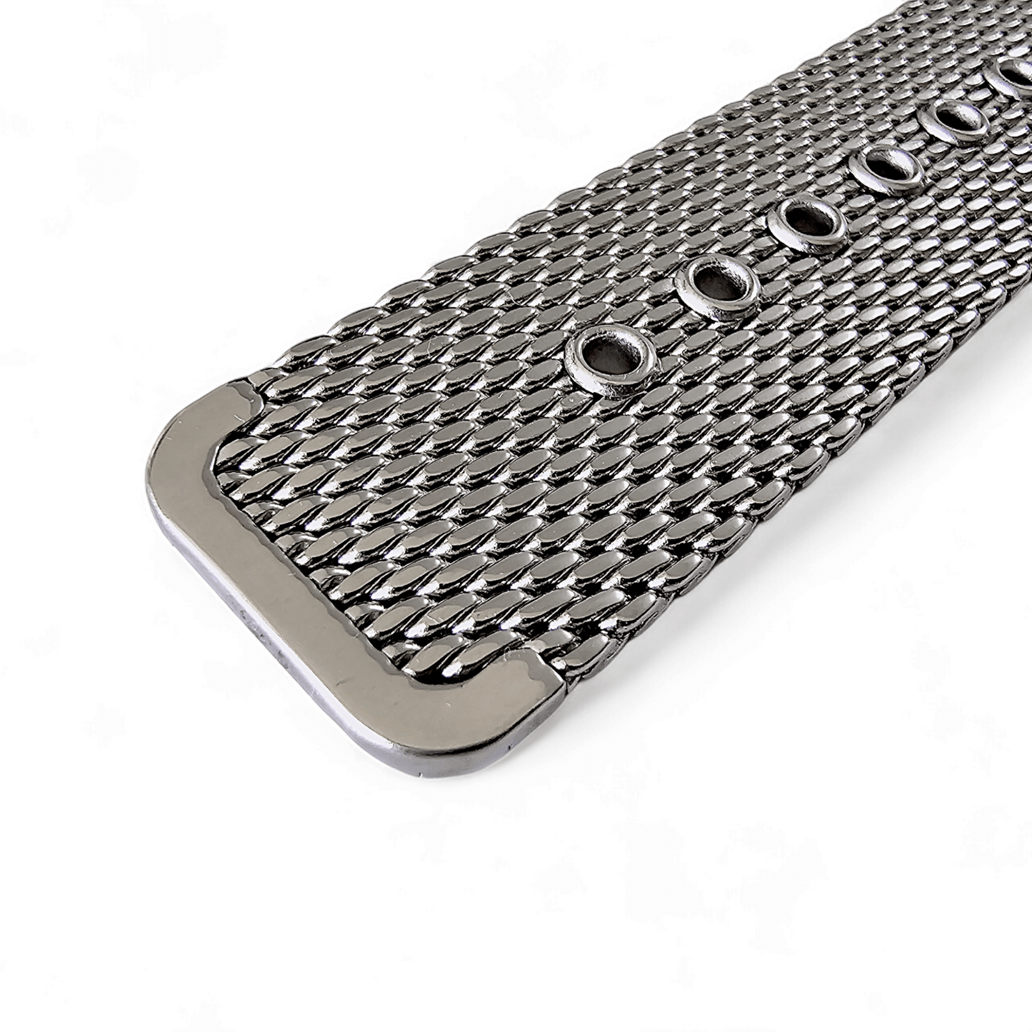 Shark Mesh 2.6mm Thick 316L Stainless Steel Bracelet For Apple Iwatch - Wrist Envy