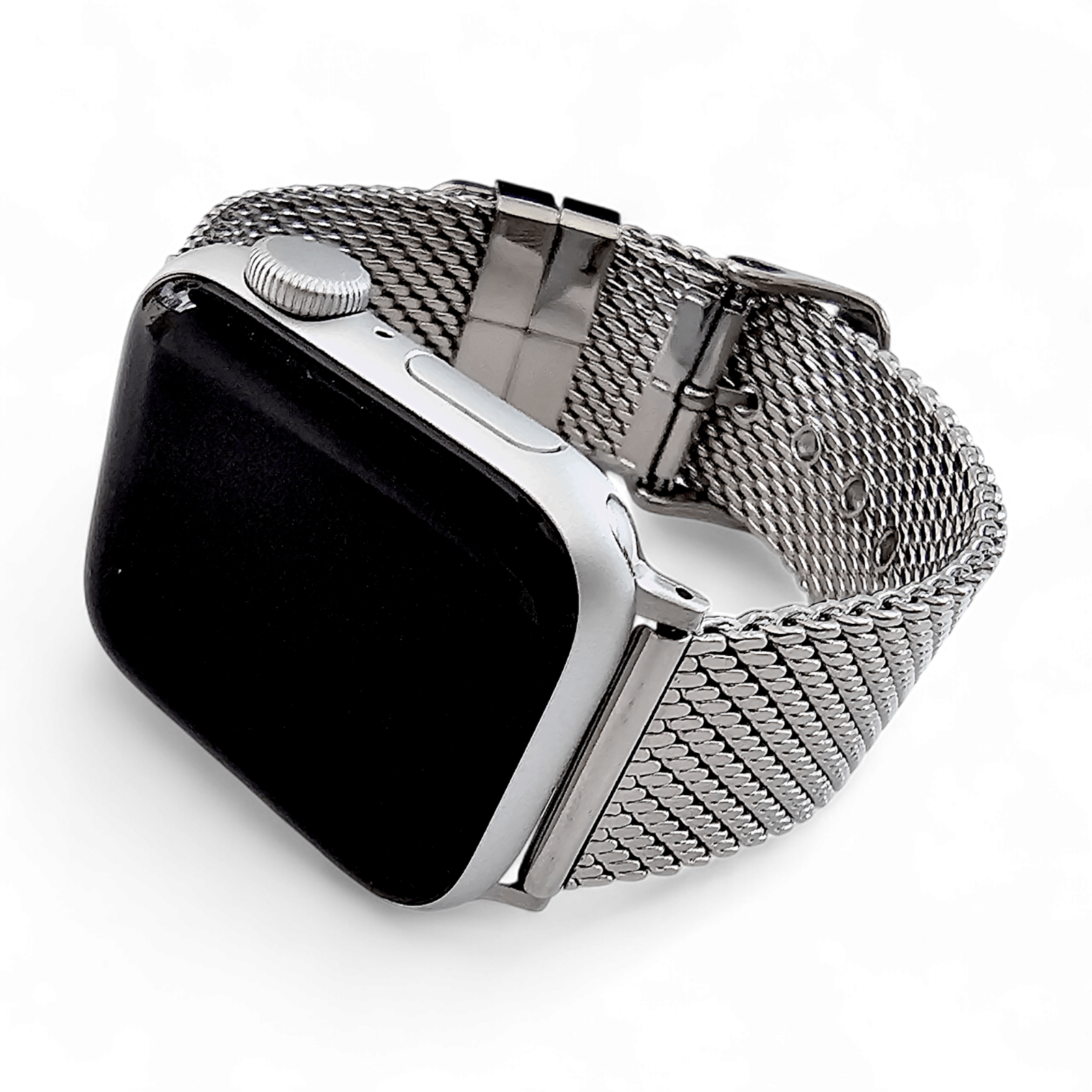 Shark Mesh 2.6mm Thick 316L Stainless Steel Bracelet For Apple Iwatch - Wrist Envy