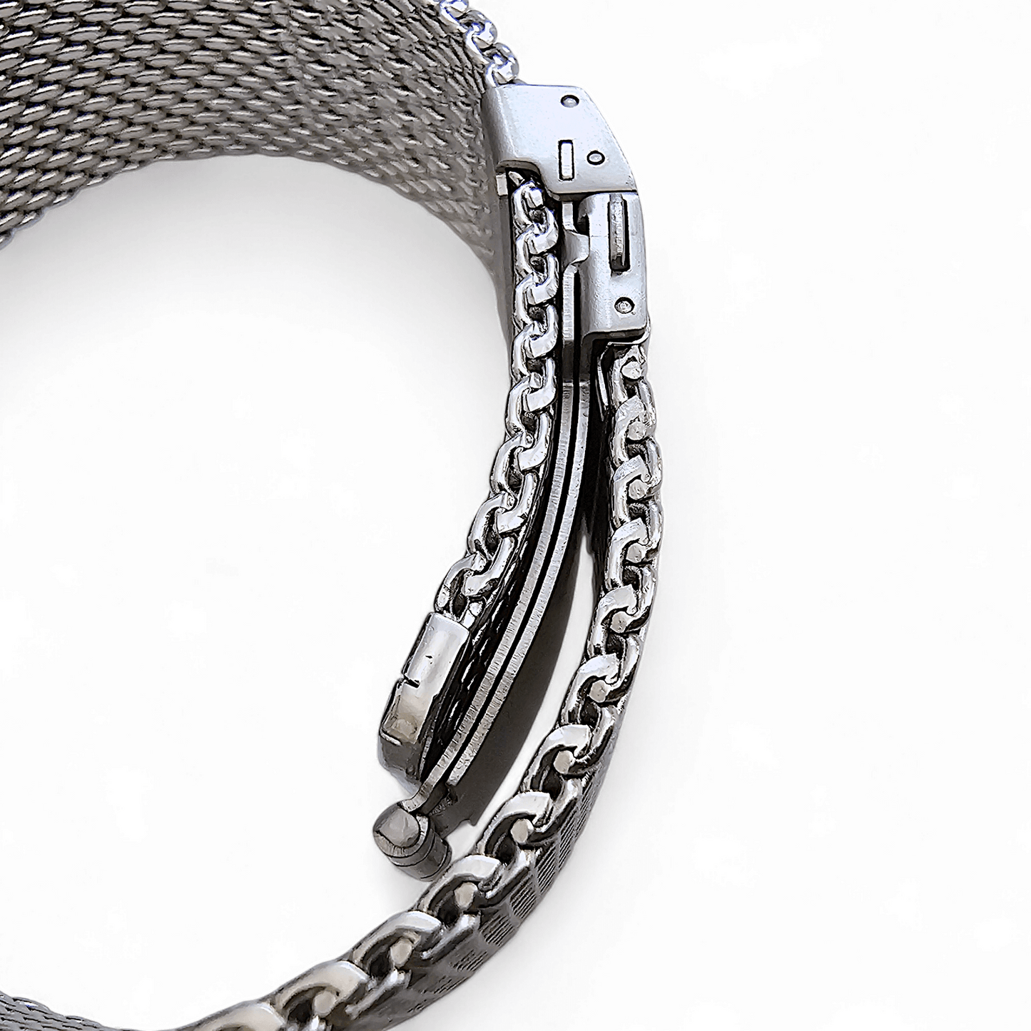 Shark Mesh 2.7mm Thick 316L Steel Bracelet For Apple Watch - Wrist Envy
