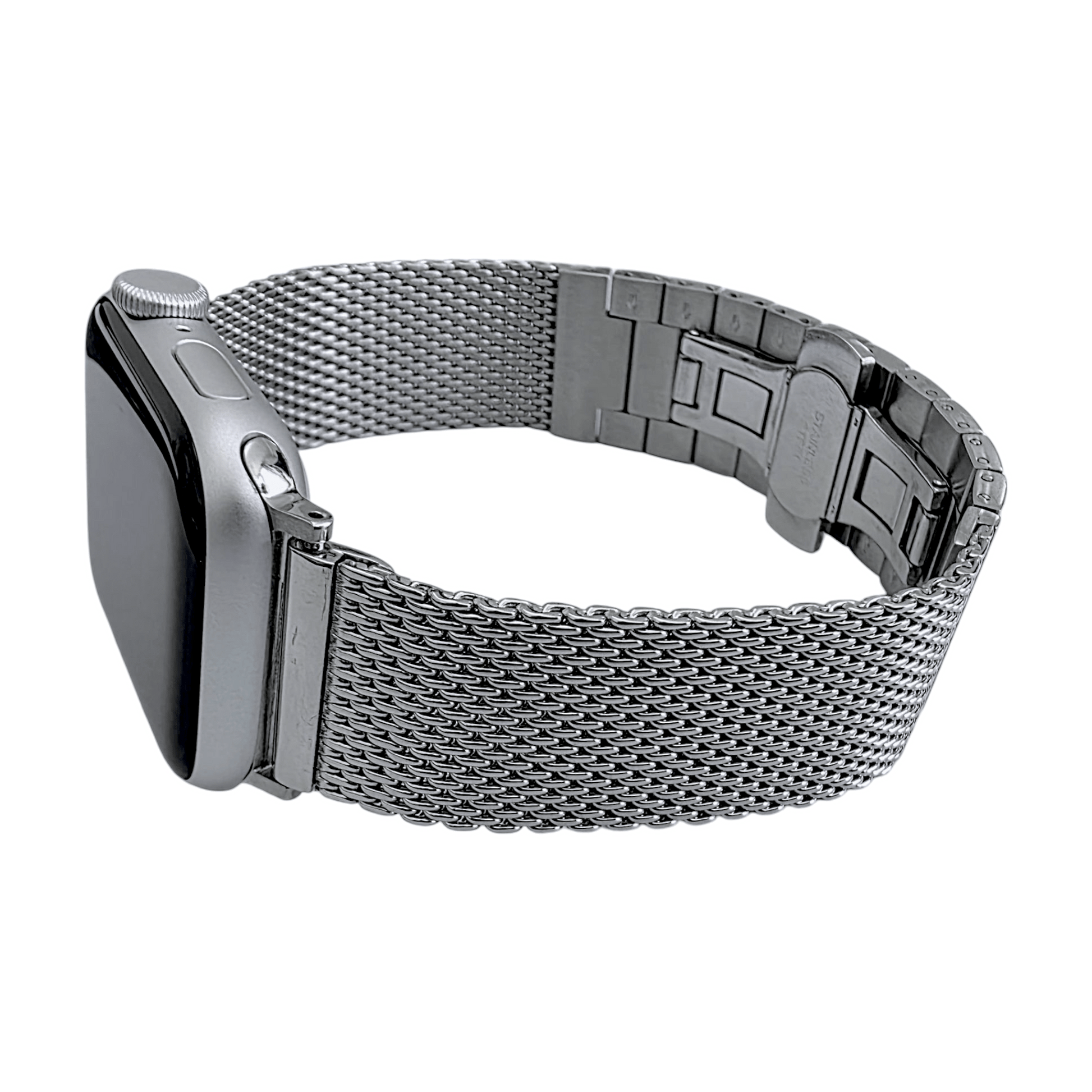 Shark Mesh 3mm Thick 316L Steel Bracelet For Apple Watch - Wrist Envy