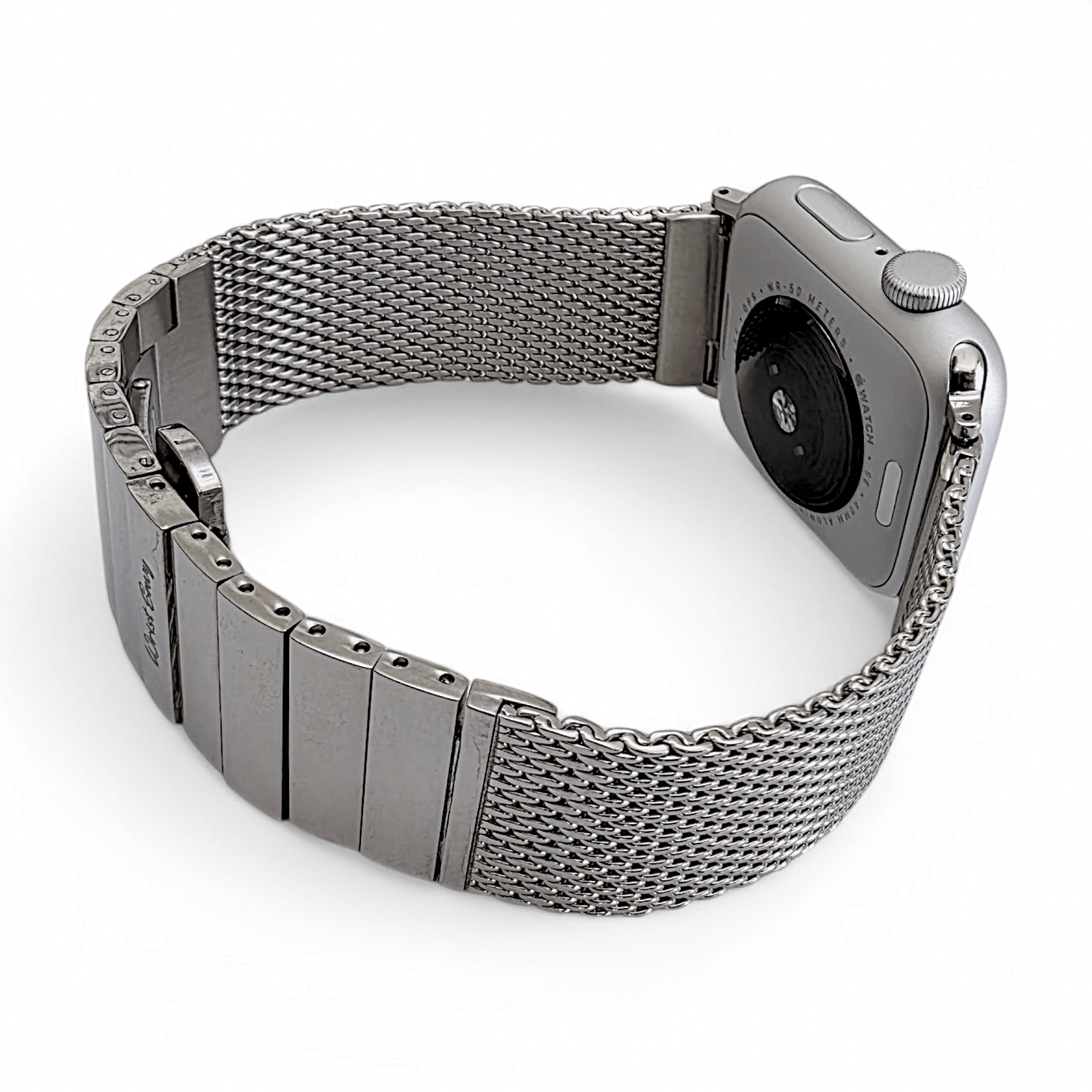 Shark Mesh 3mm Thick 316L Steel Bracelet For Apple Watch - Wrist Envy