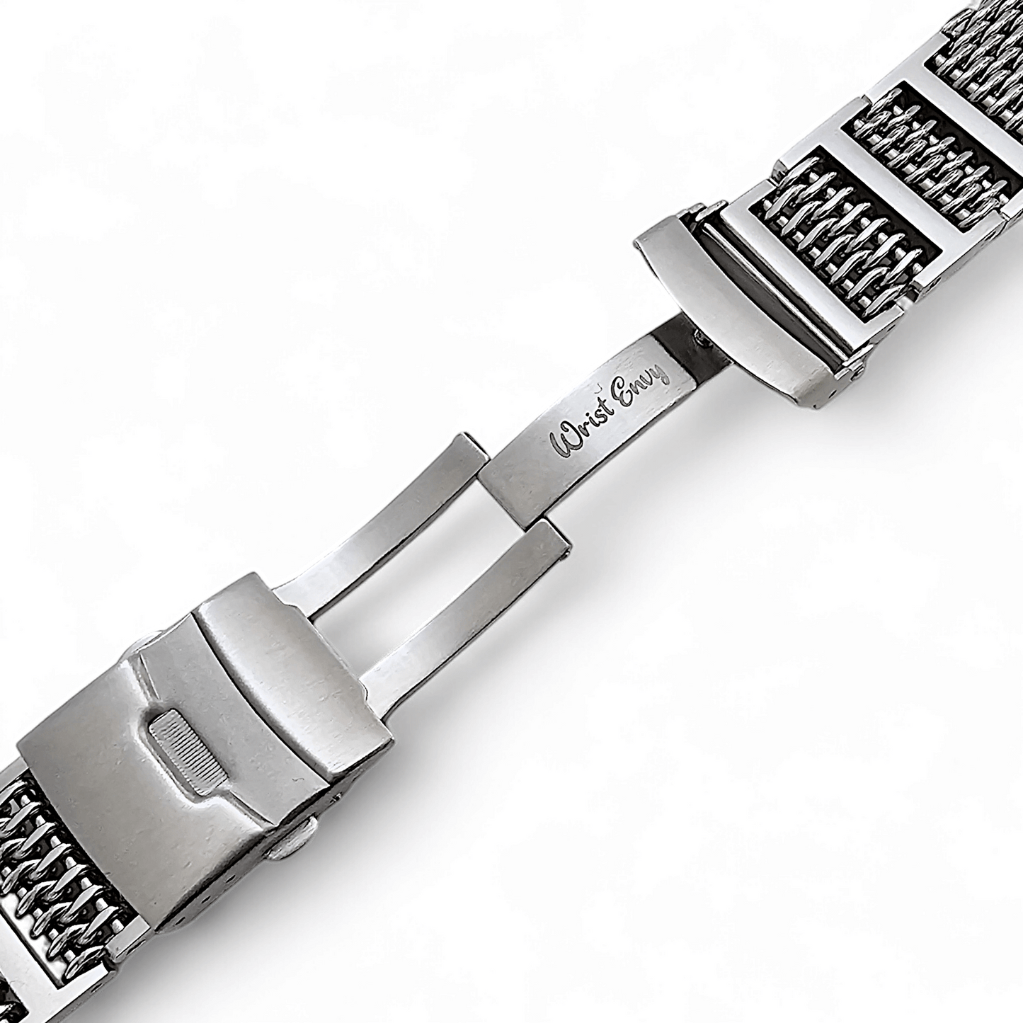 Shark Mesh 4.2mm Thick 316L Steel Bracelet For Apple Watch - Wrist Envy