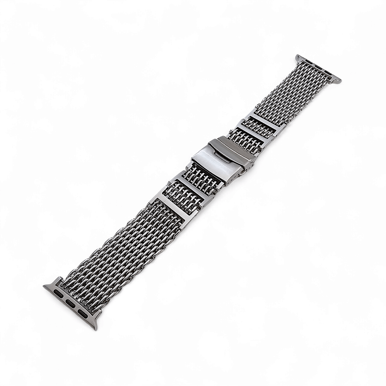 Shark Mesh 4.2mm Thick 316L Steel Bracelet For Apple Watch - Wrist Envy