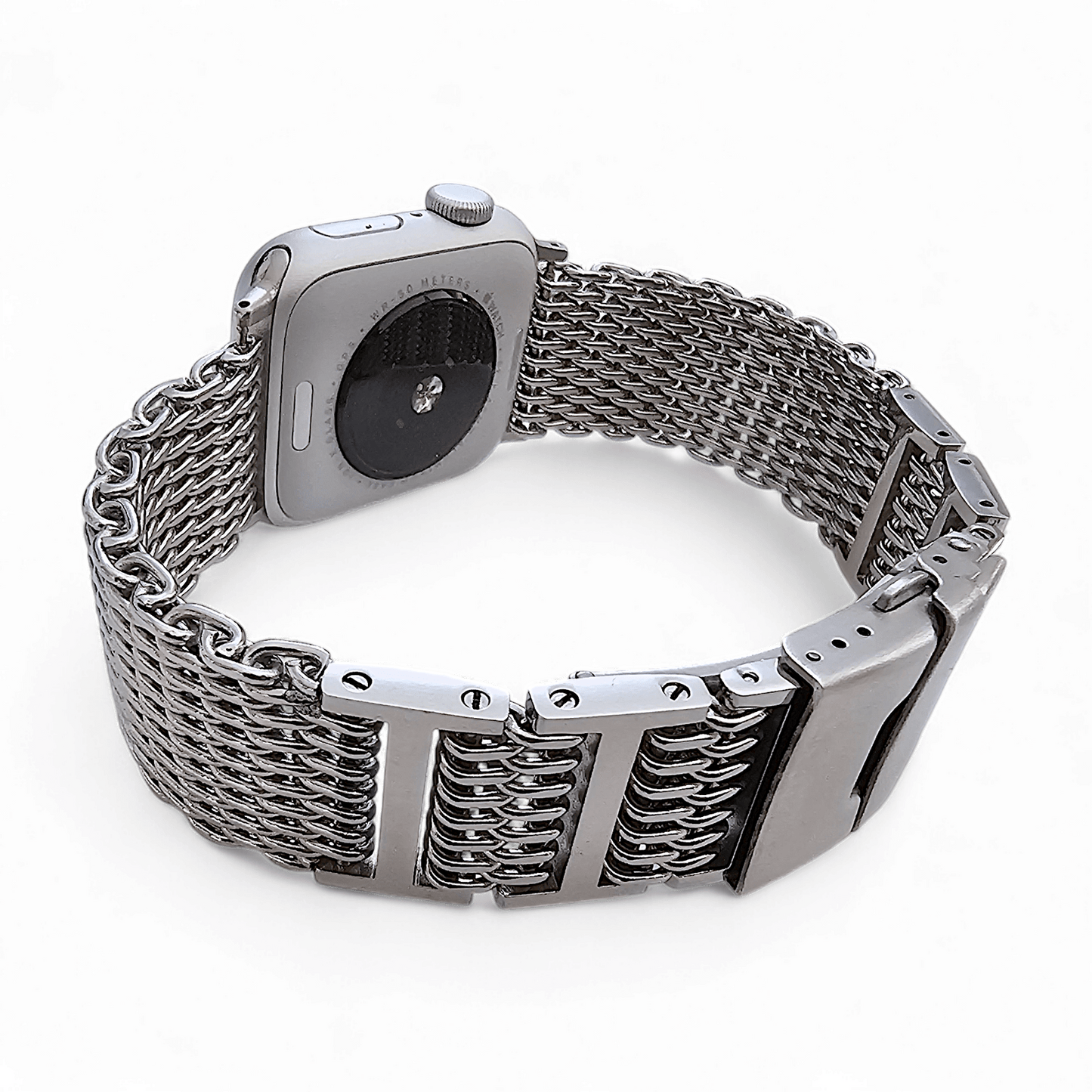 Shark Mesh 4.2mm Thick 316L Steel Bracelet For Apple Watch - Wrist Envy