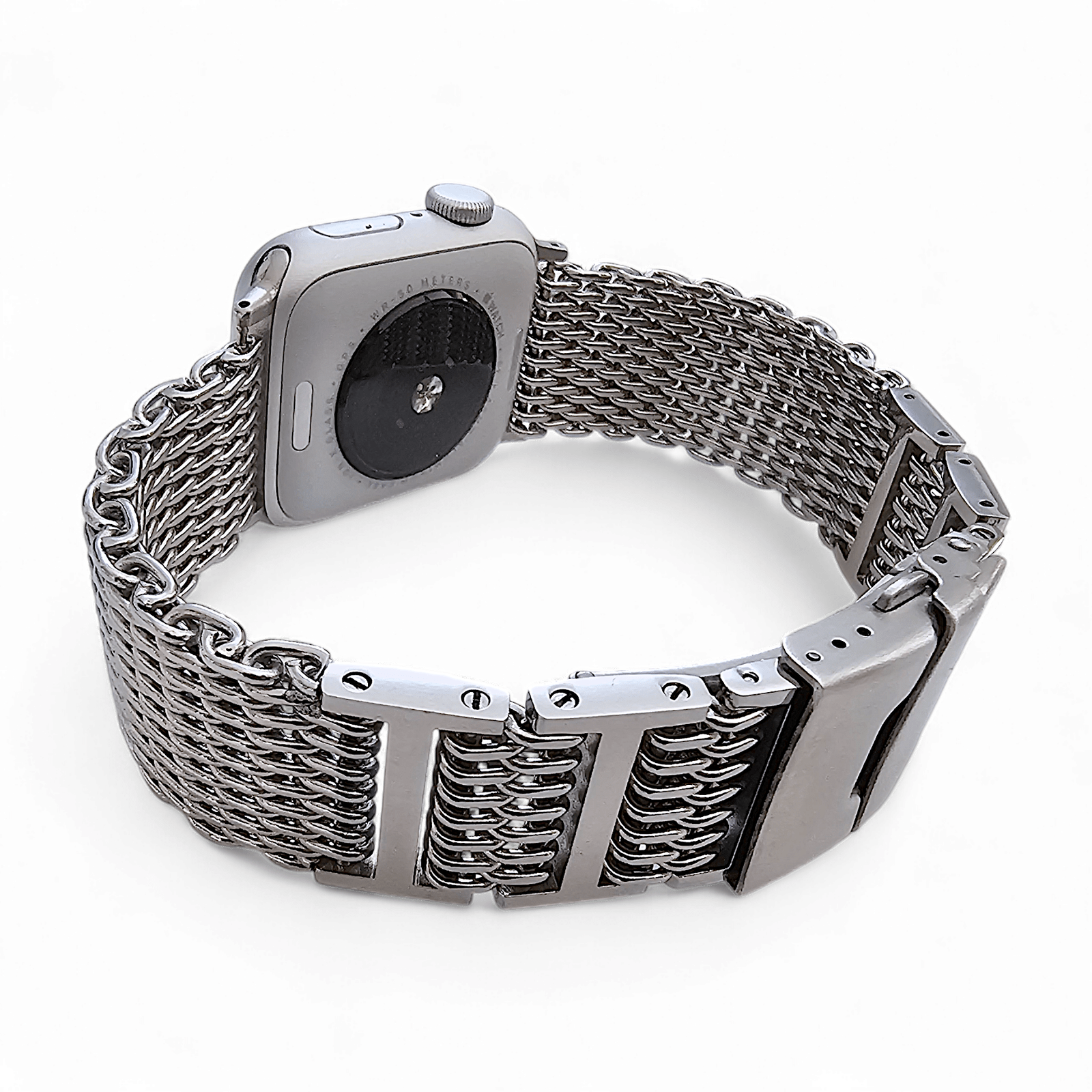 Shark Mesh 4.2mm Thick 316L Steel Bracelet For Apple Watch - Wrist Envy