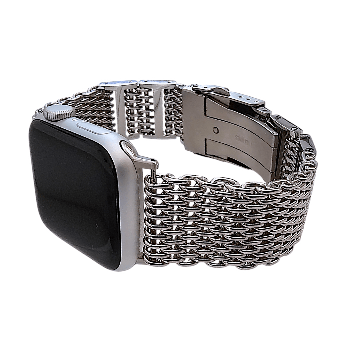 Shark Mesh 4.2mm Thick 316L Steel Bracelet For Apple Watch - Wrist Envy