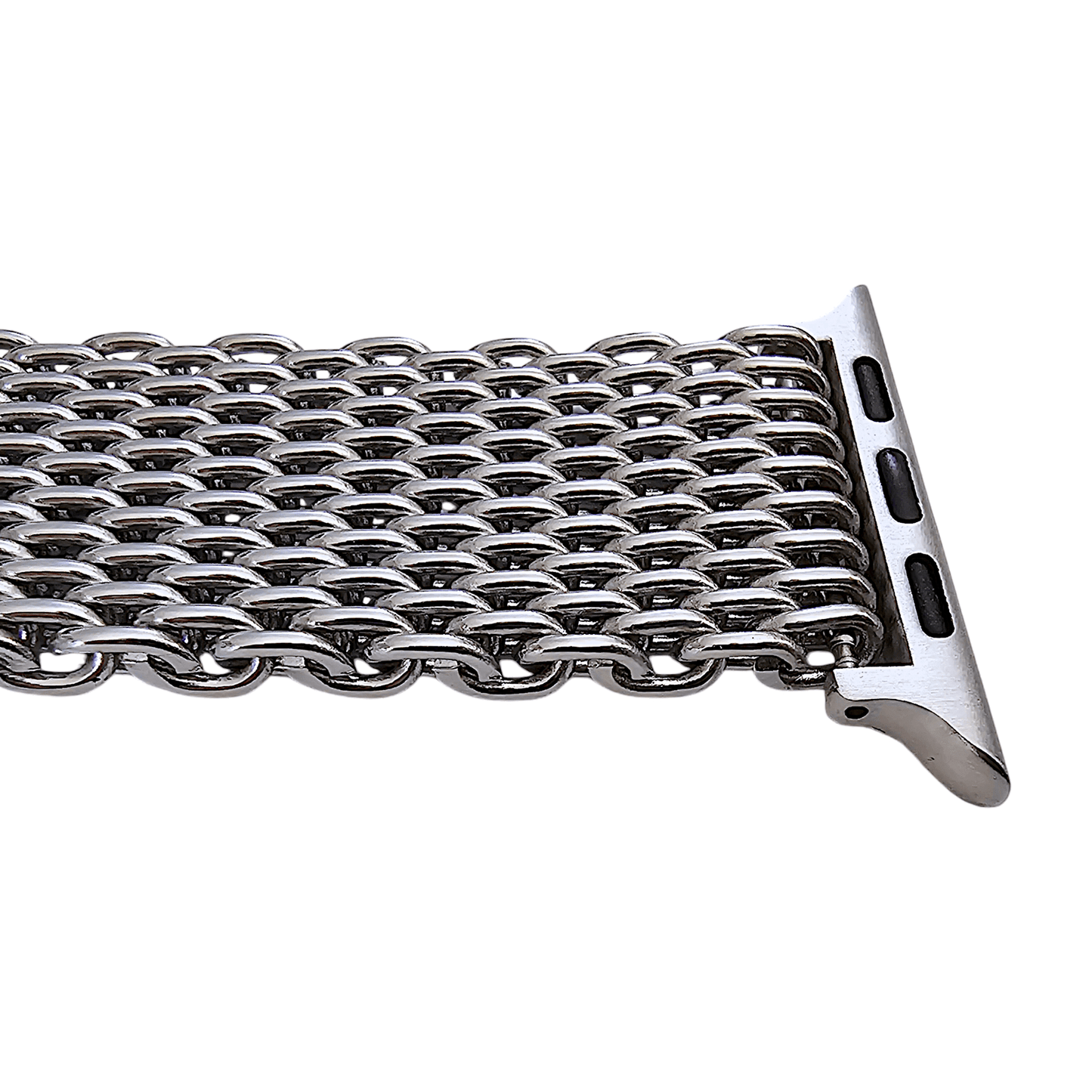 Shark Mesh 4.2mm Thick 316L Steel Bracelet For Apple Watch - Wrist Envy