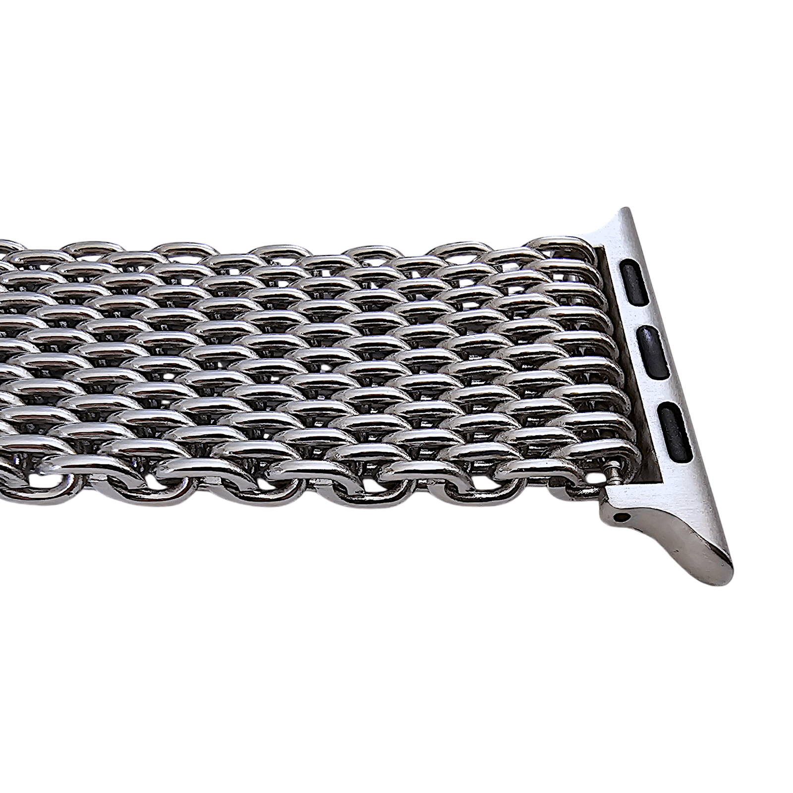 Shark Mesh 4.2mm Thick 316L Steel Bracelet For Apple Watch - Wrist Envy