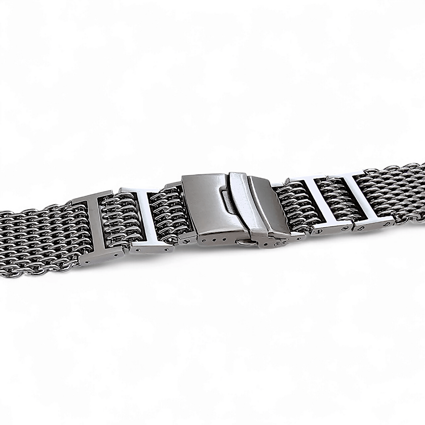 Shark Mesh 4.2mm Thick 316L Steel Bracelet For Apple Watch - Wrist Envy