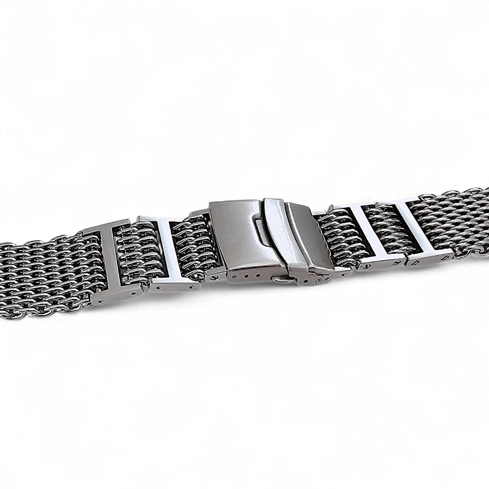 Shark Mesh 4.2mm Thick 316L Steel Bracelet For Apple Watch - Wrist Envy