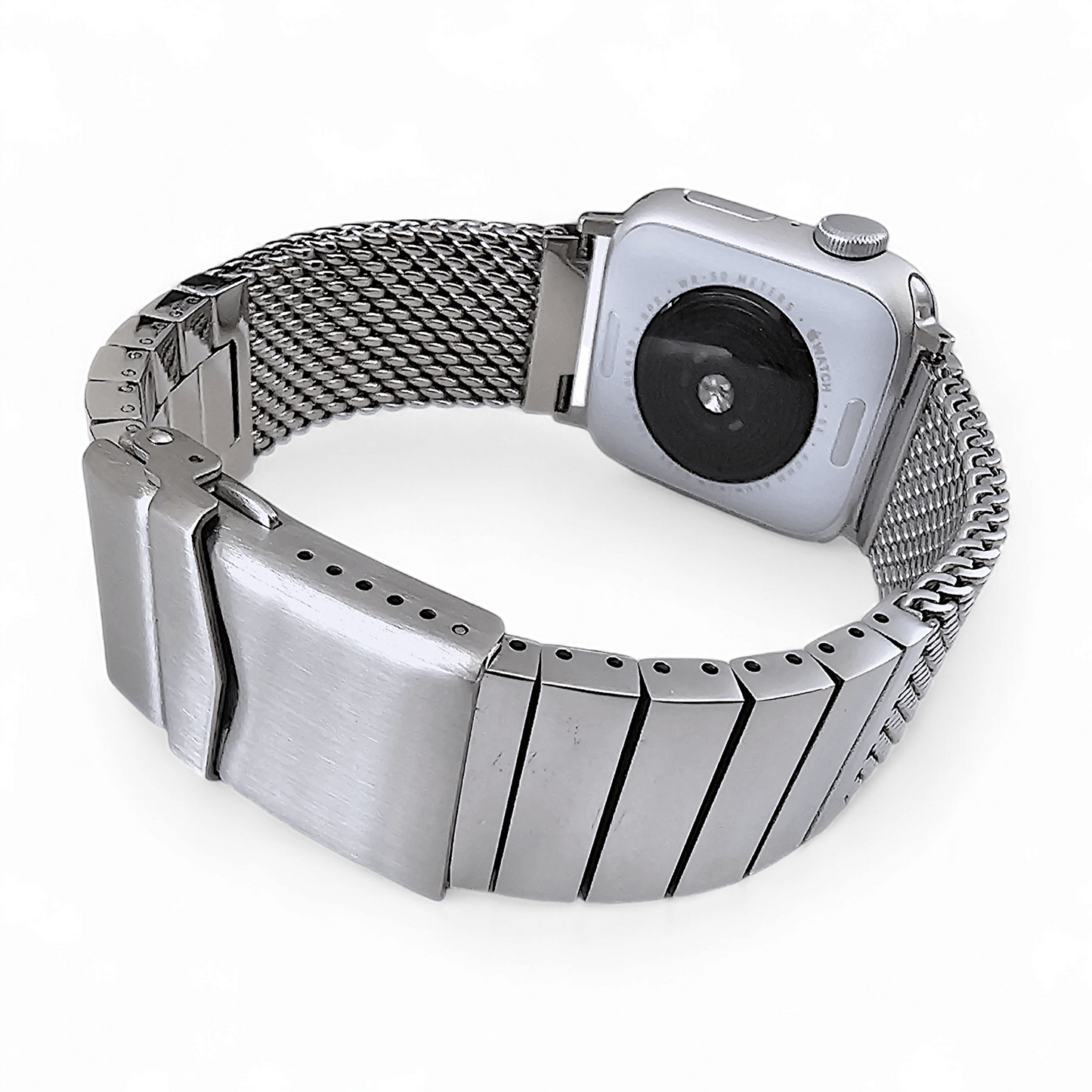 Shark Mesh 5mm Thick 316L Steel Bracelet For Apple Watch - Wrist Envy
