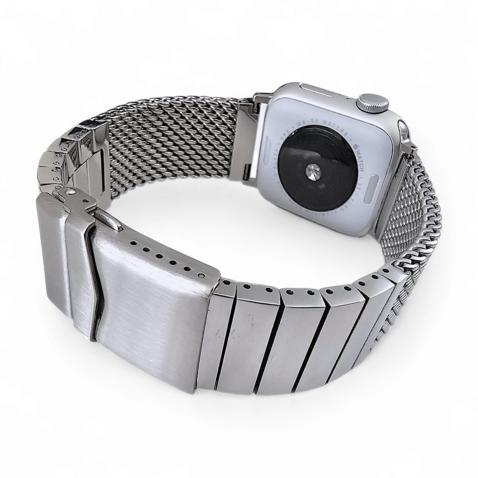 Shark Mesh 5mm Thick 316L Steel Bracelet For Apple Watch - Wrist Envy