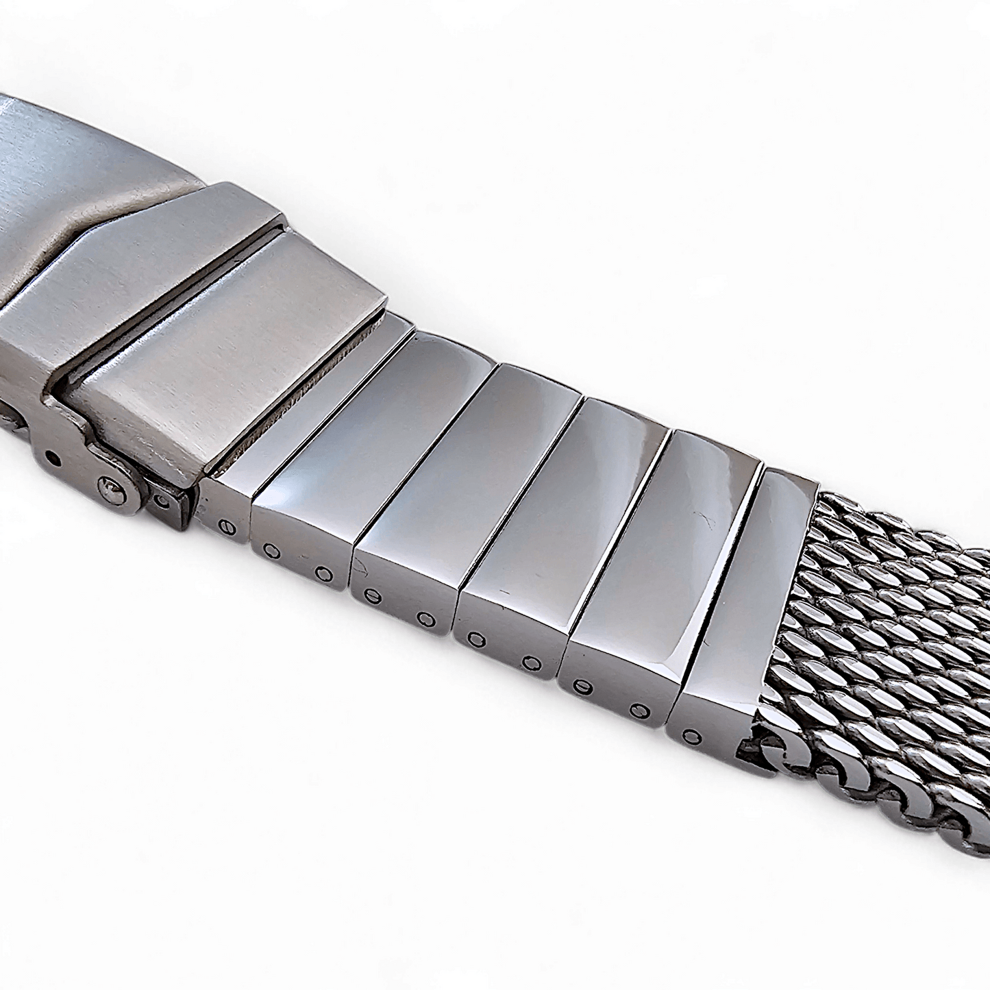 Shark Mesh 5mm Thick 316L Steel Bracelet For Apple Watch - Wrist Envy