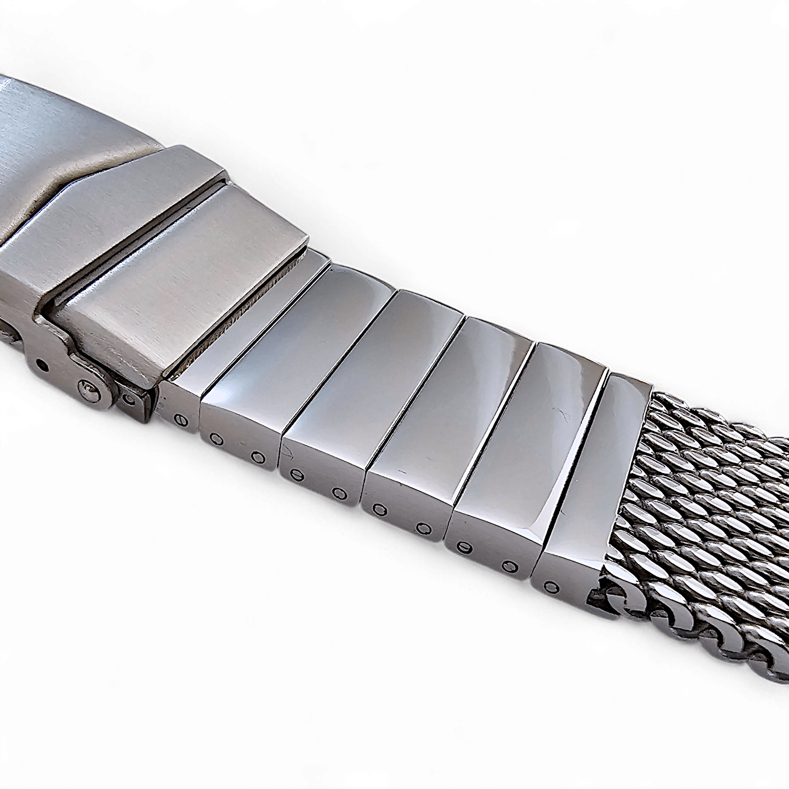 Shark Mesh 5mm Thick 316L Steel Bracelet For Apple Watch - Wrist Envy