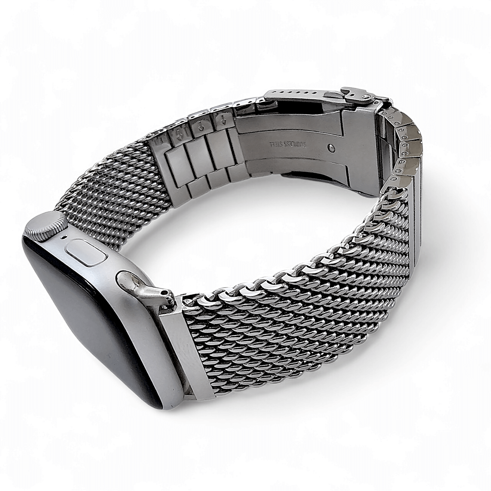 Shark Mesh 5mm Thick 316L Steel Bracelet For Apple Watch - Wrist Envy